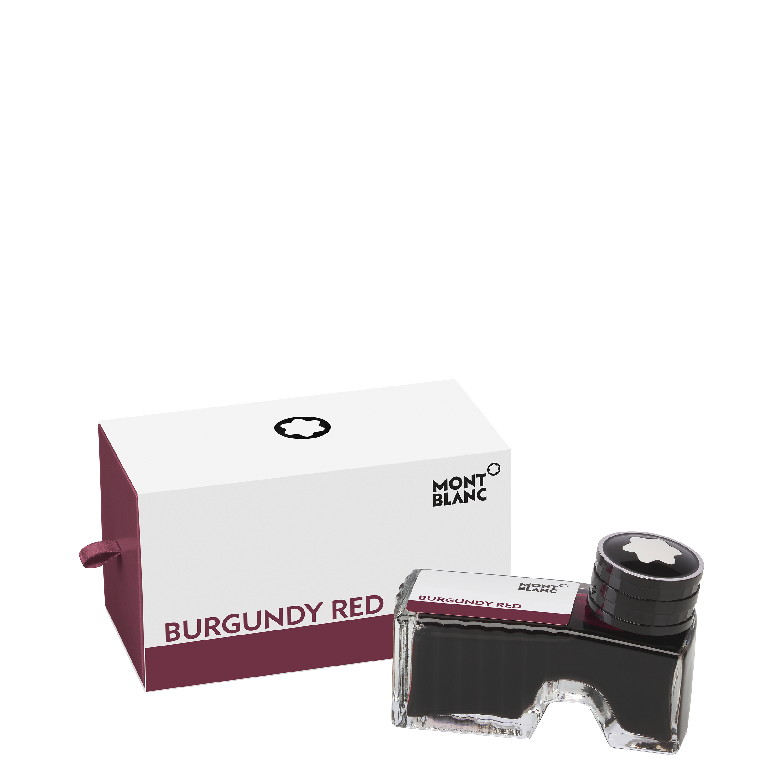 Ink Bottle, Burgundy Red - 60ml