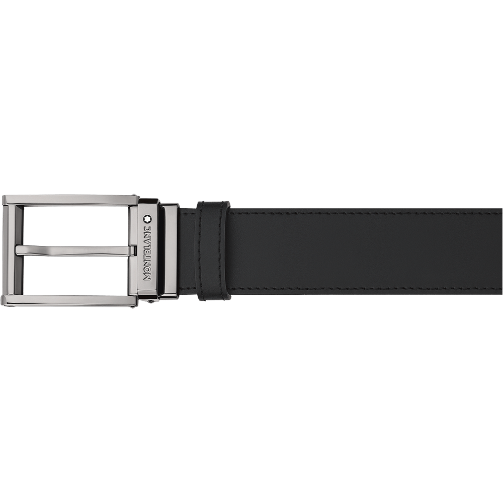 Black/brown reversible cut-to-size business belt, image 4