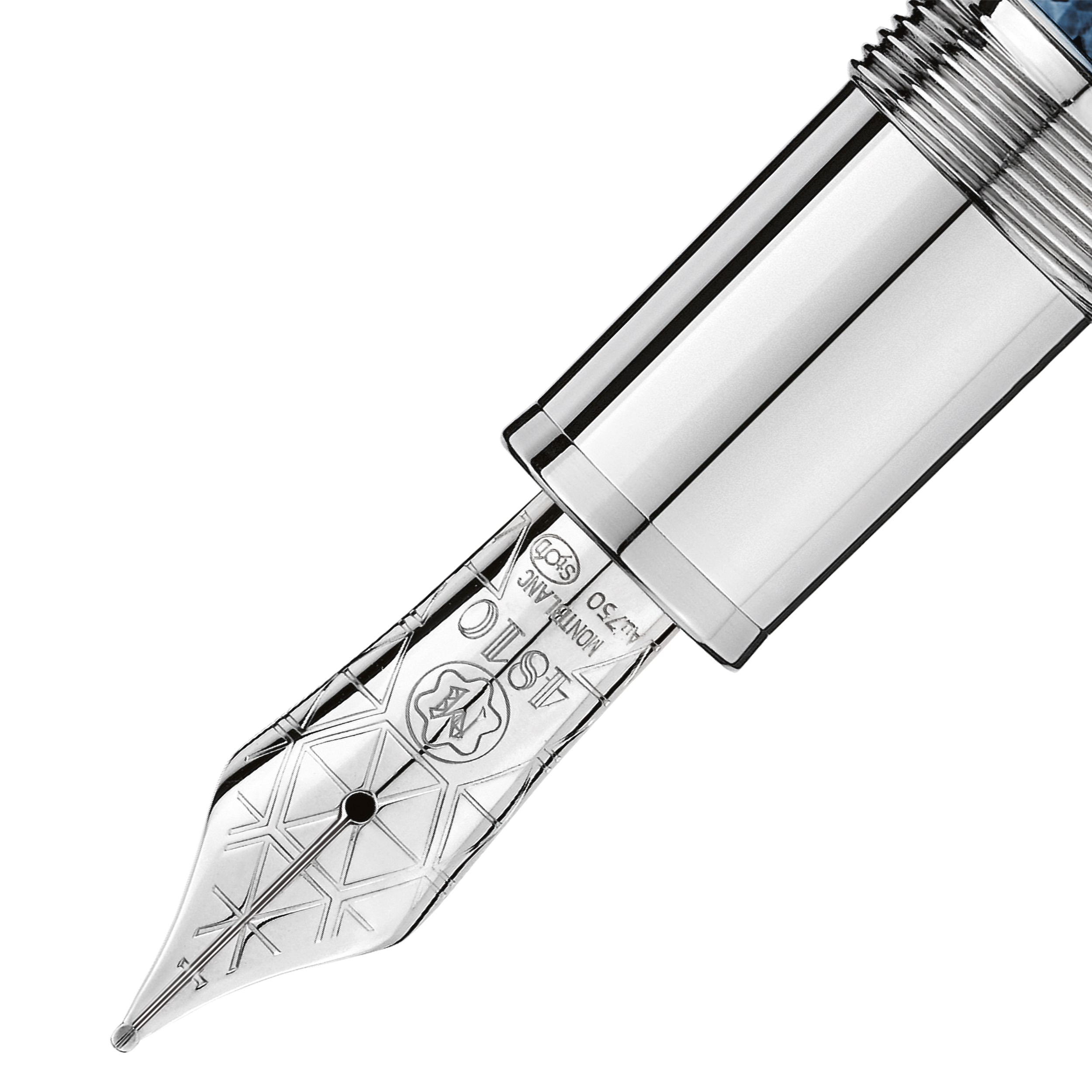 Meisterstück Solitaire Blue Hour LeGrand Fountain Pen, image 2