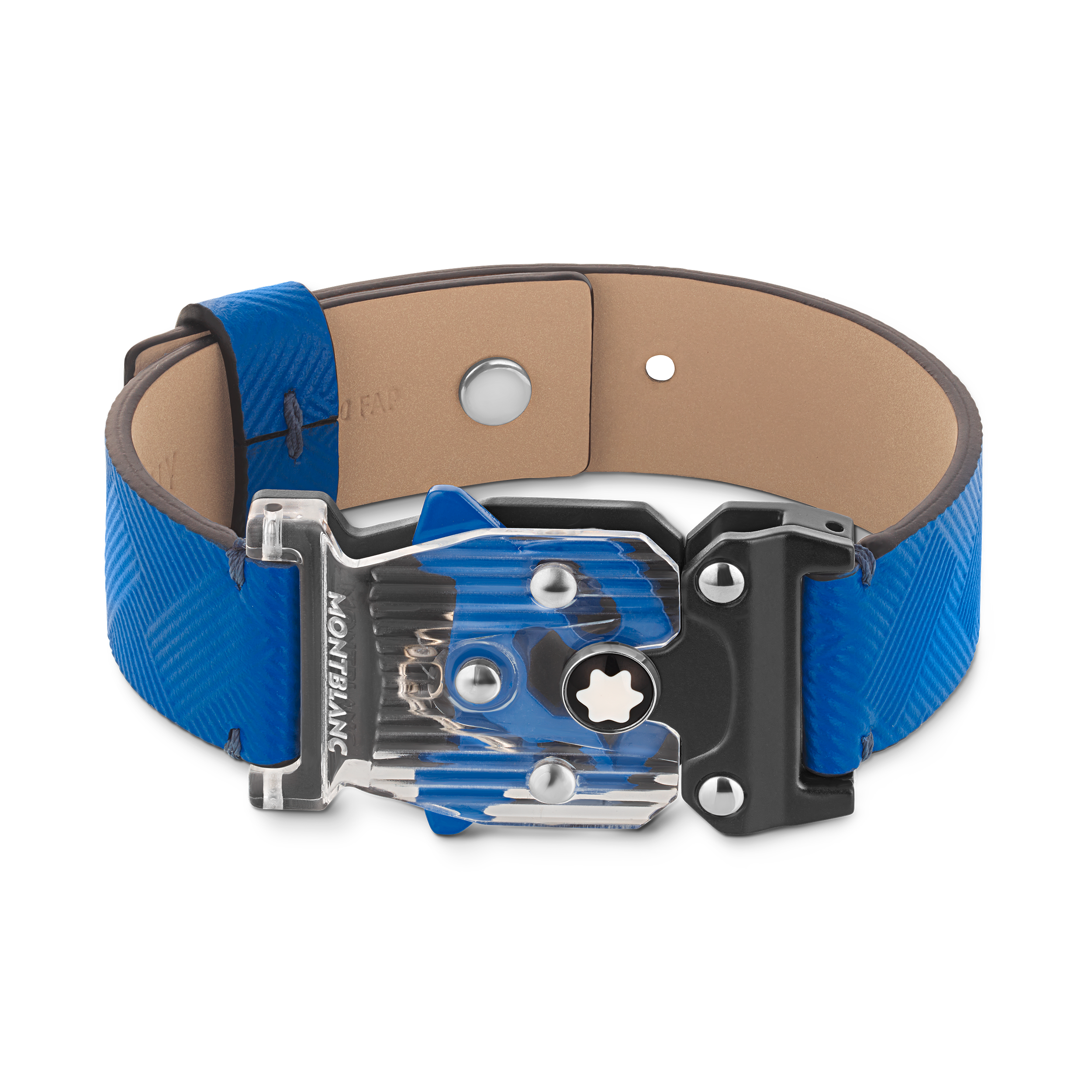 Bracelet with Plexiglas closing Montblanc Extreme 3.0 Collection blue, image 3