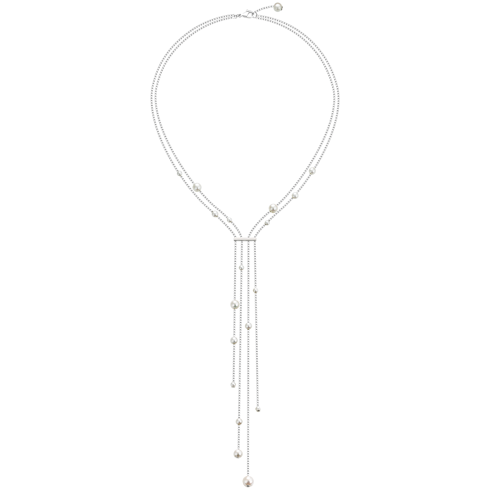 Bohème Moongarden long necklace with pearls, image 2