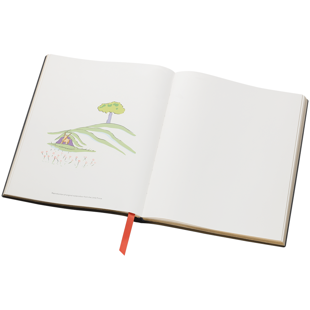 Notebook #149 Petit Prince Happy Holiday, lined, image 2
