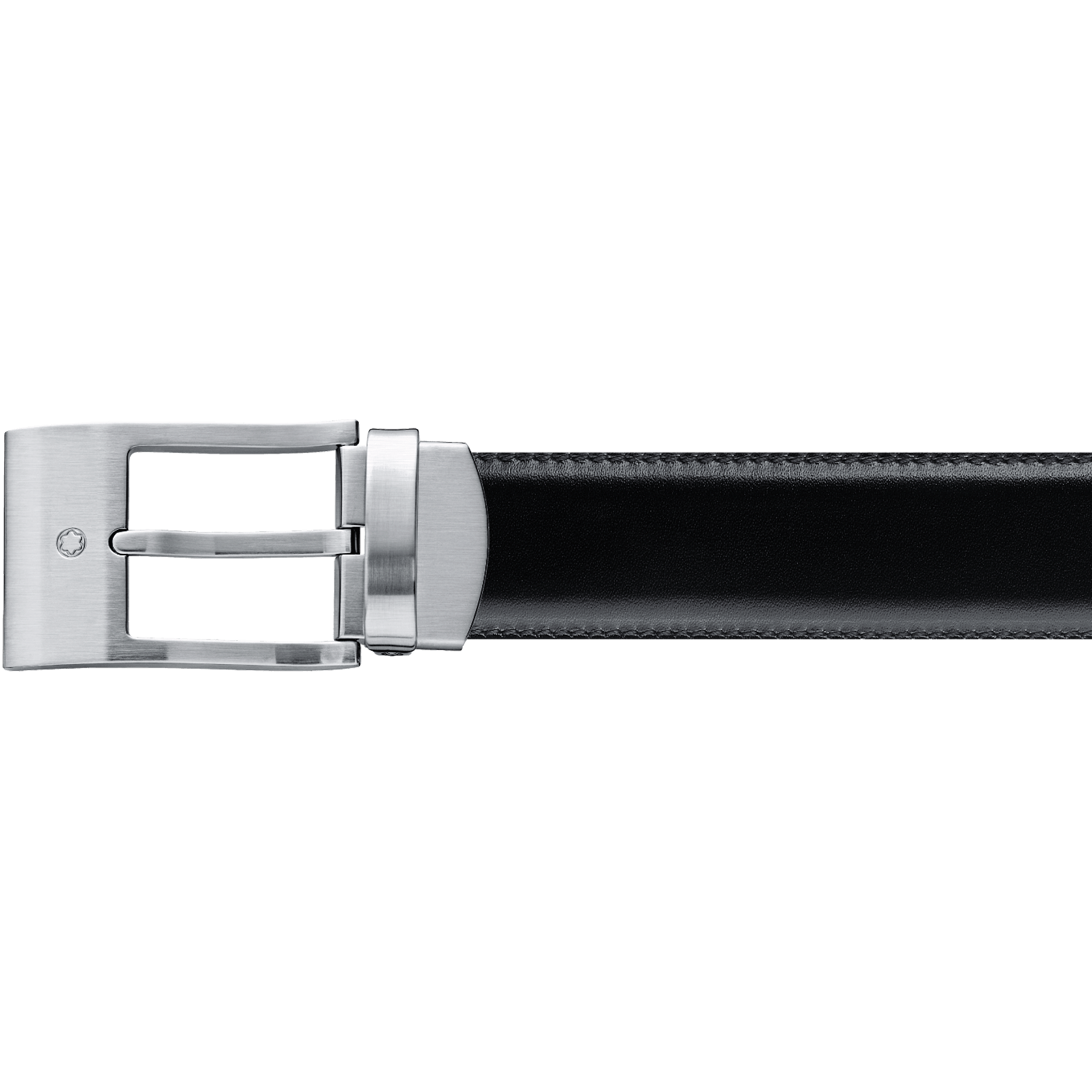 Black/brown reversible cut-to-size casual belt, image 2