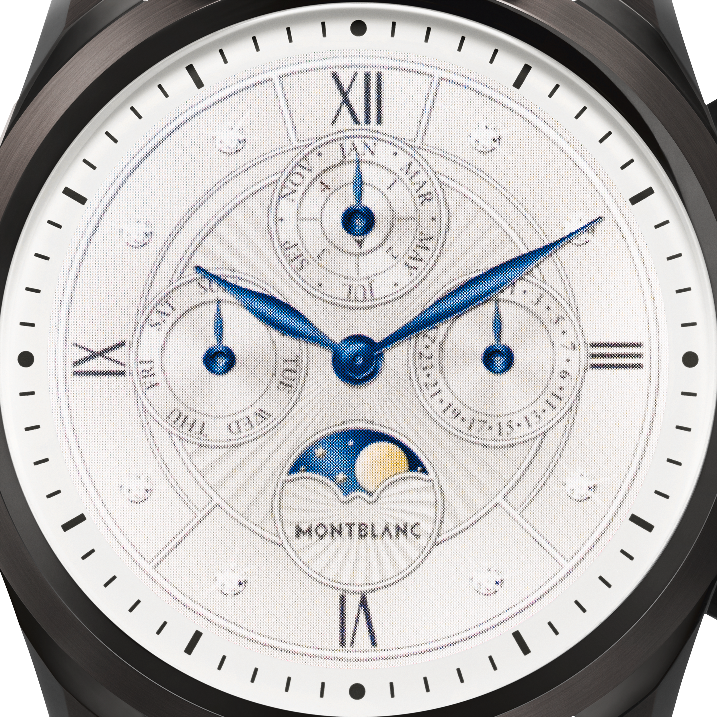 Montblanc Summit 2 Stainless Steel Black and Steel Bracelet, image 3