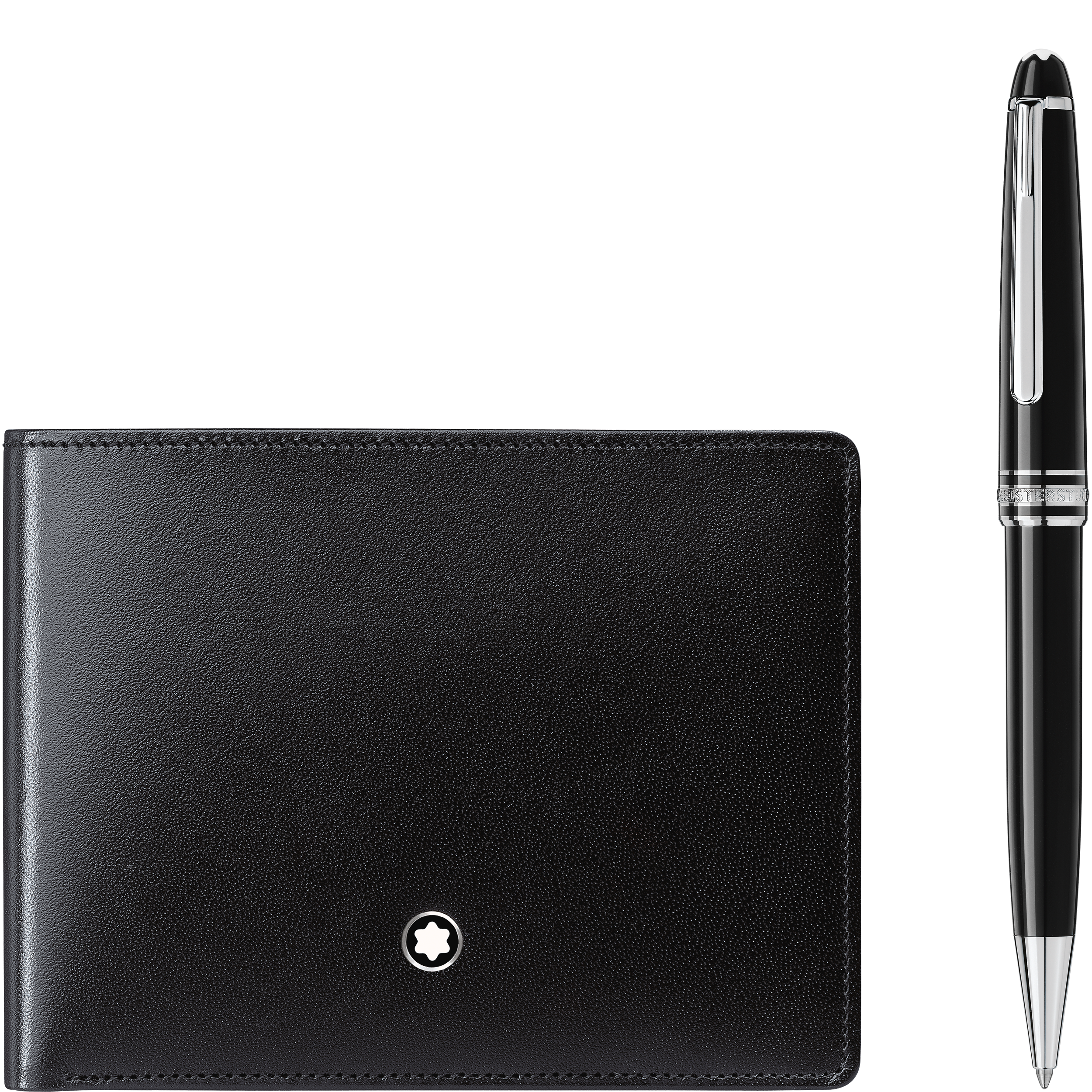 Set with Meisterstück Platinum Classique Ballpoint Pen and Meisterstück Wallet 6CC, image 1