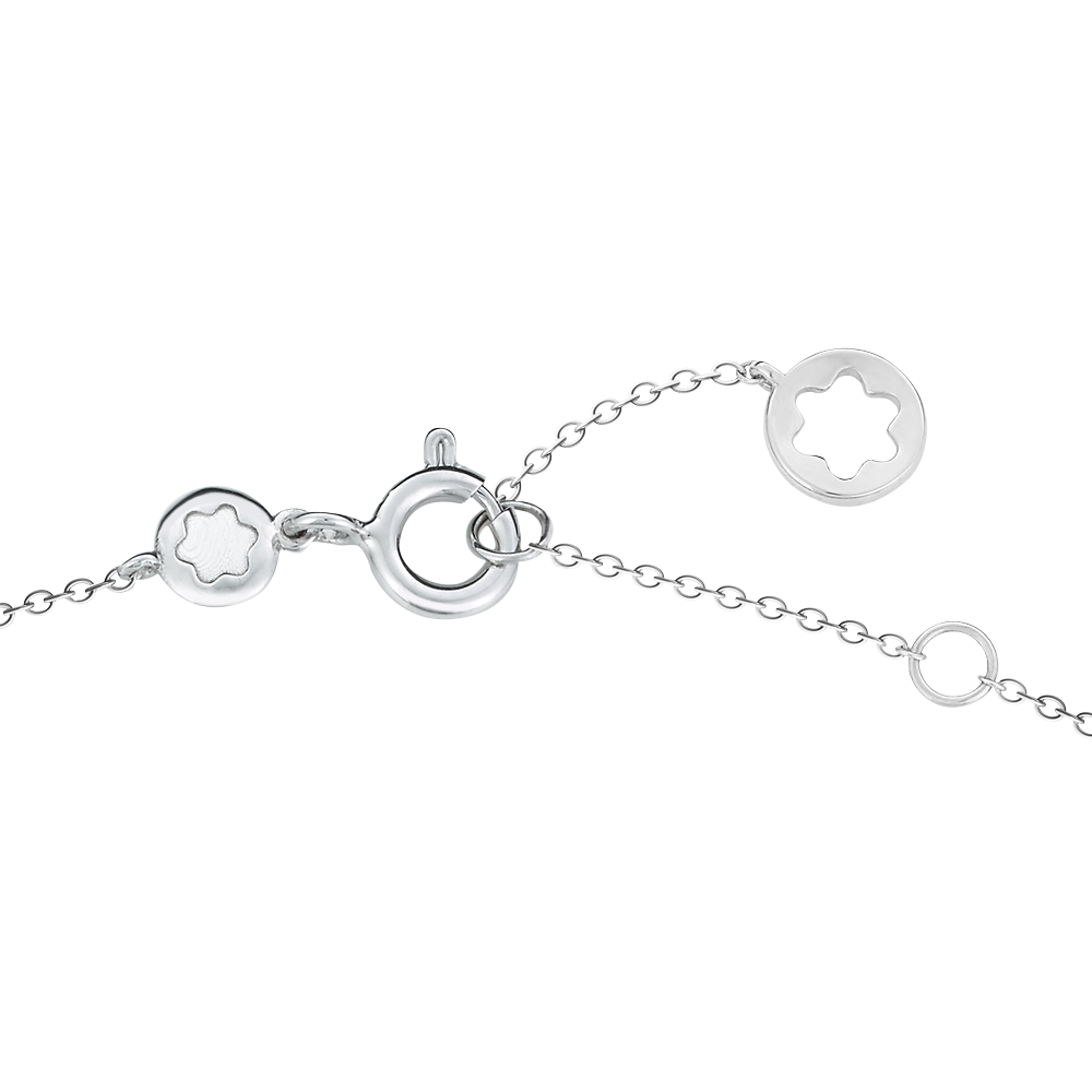 Montblanc 4810 necklace in white gold and diamond, image 3