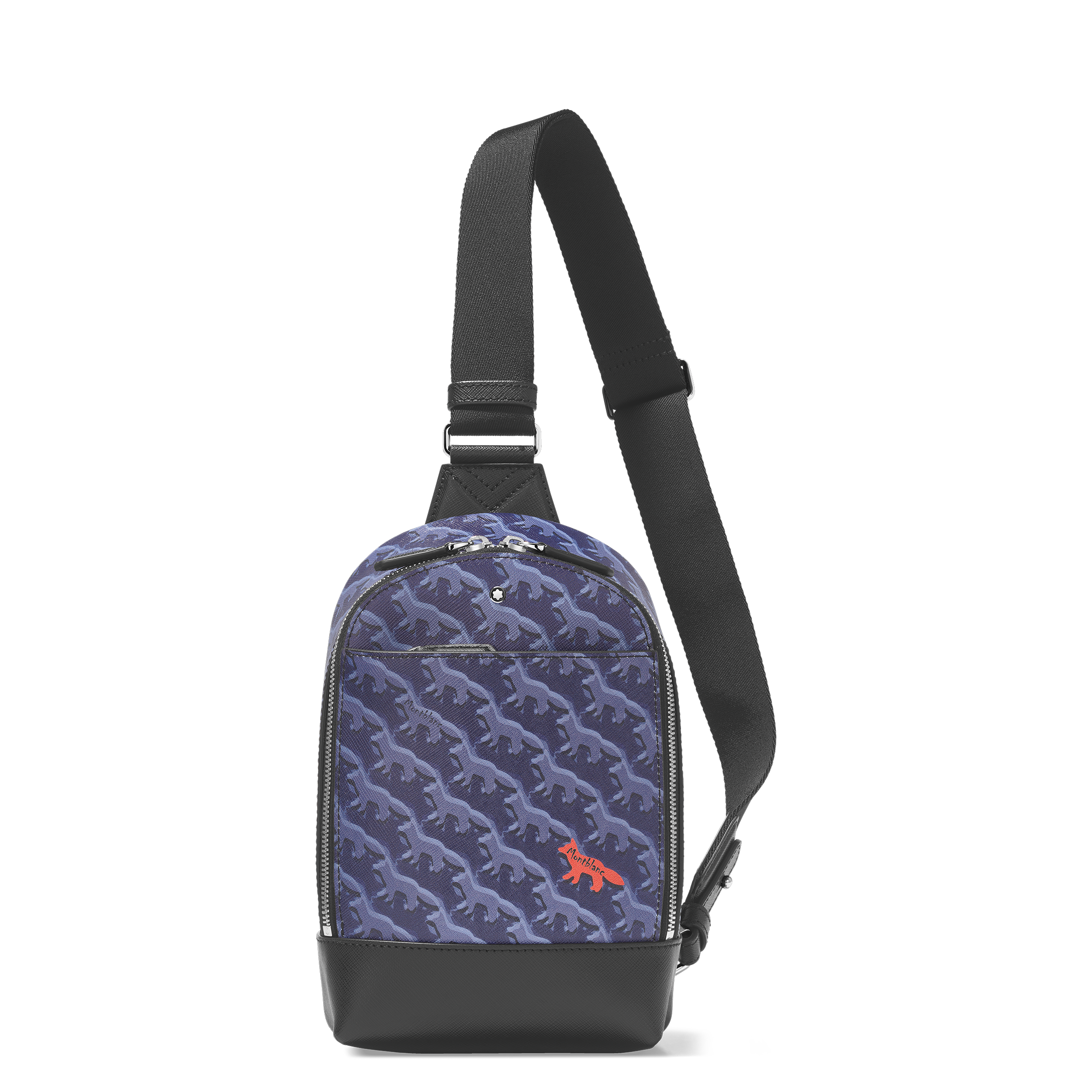 Montblanc x Maison Kitsuné Sling Backpack, image 1