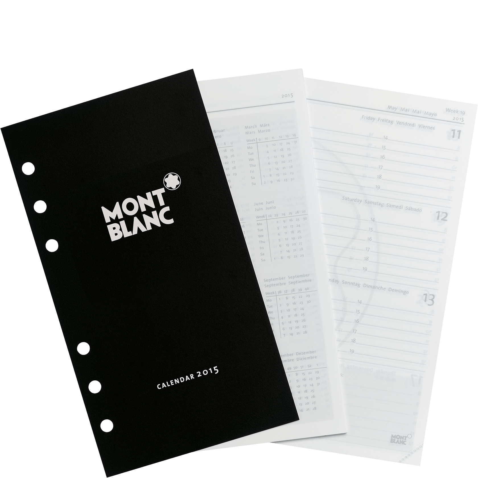 Calendar 2015 Medium 1 week on 2 pages