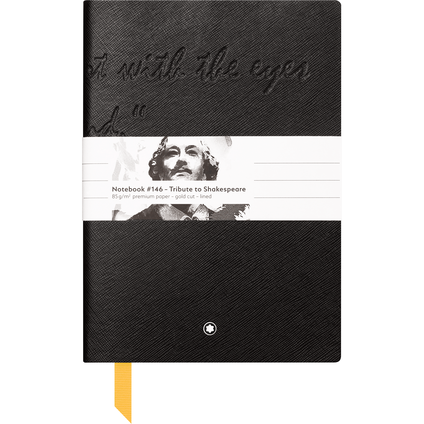 1 صورة ،UK Shakespeare Notebook #146 black, line