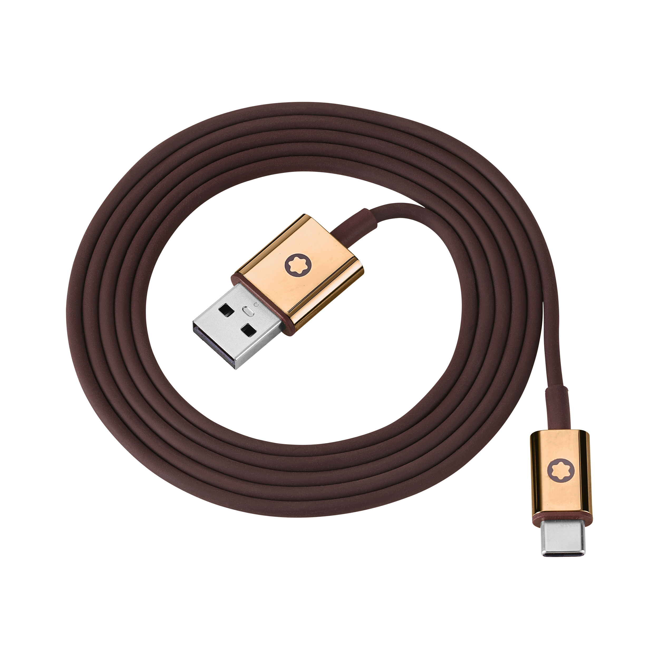 Brown Cable Set for Montblanc MB 01 Headphones, image 2