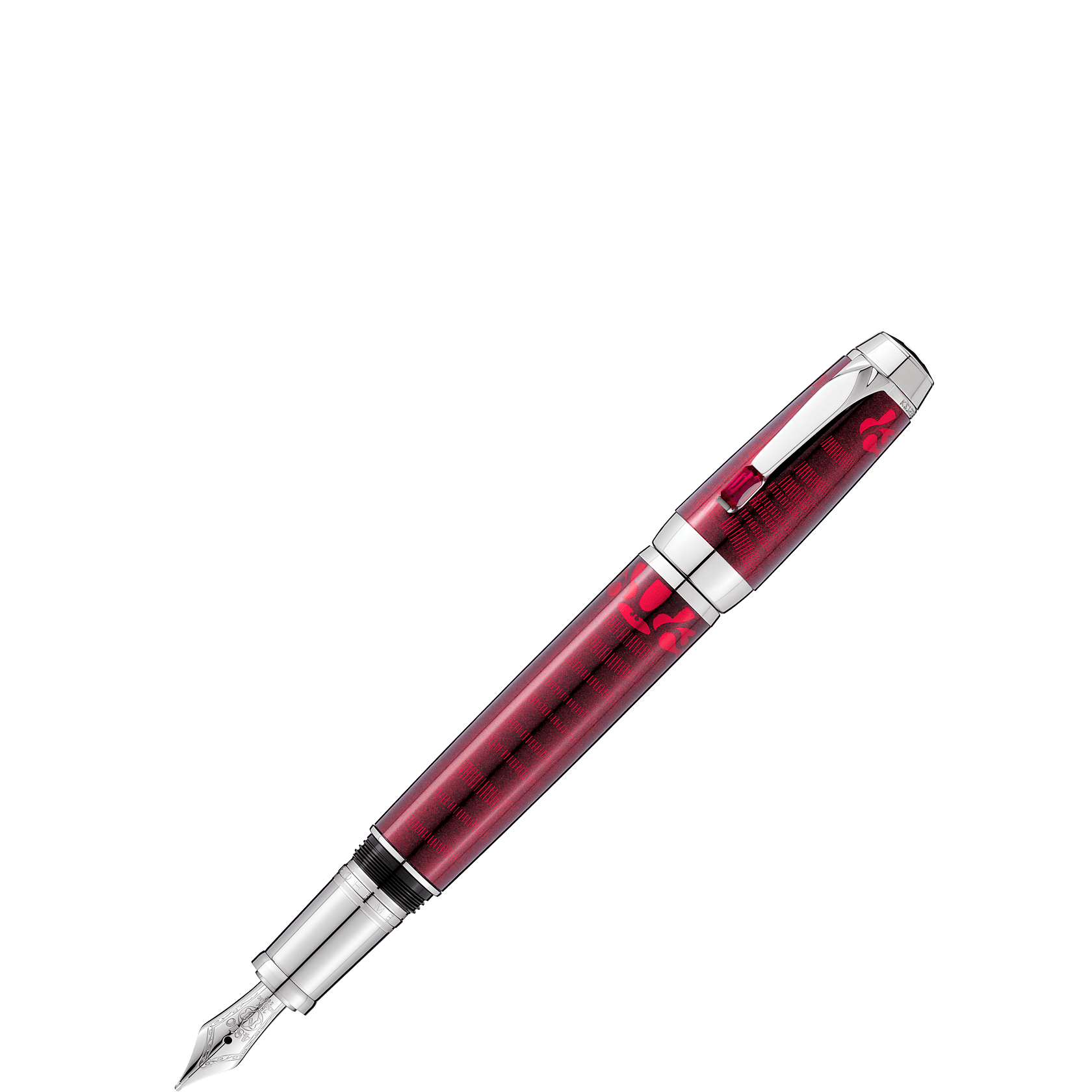 1 صورة ،Bohème Paso Doble Rouge Fountain Pen