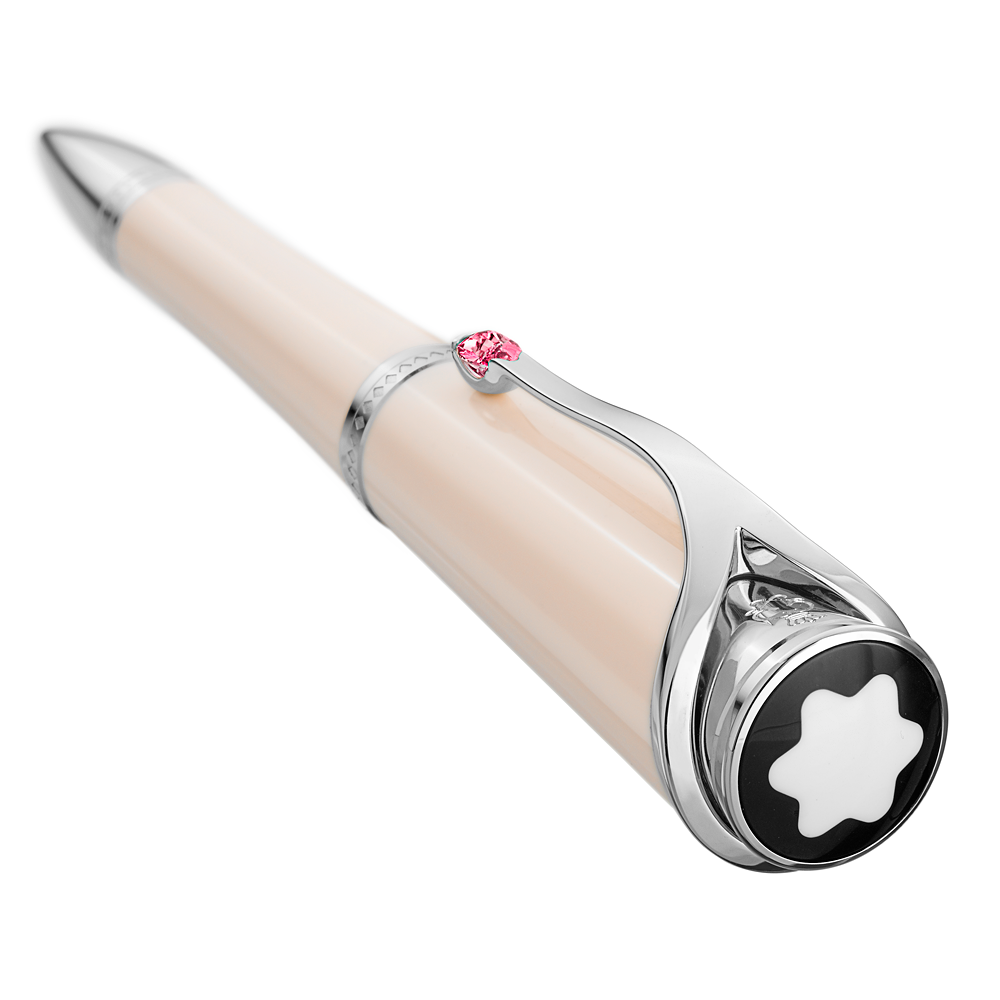2 صورة ،Montblanc Muses Princesse Grace de Monaco Ivory Colour Ballpoint Pen