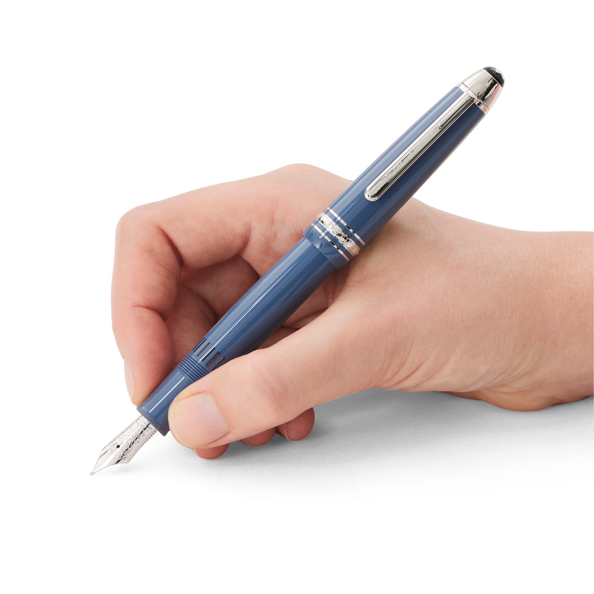 Meisterstück Glacier LeGrand Fountain Pen (F) Blue, image 3