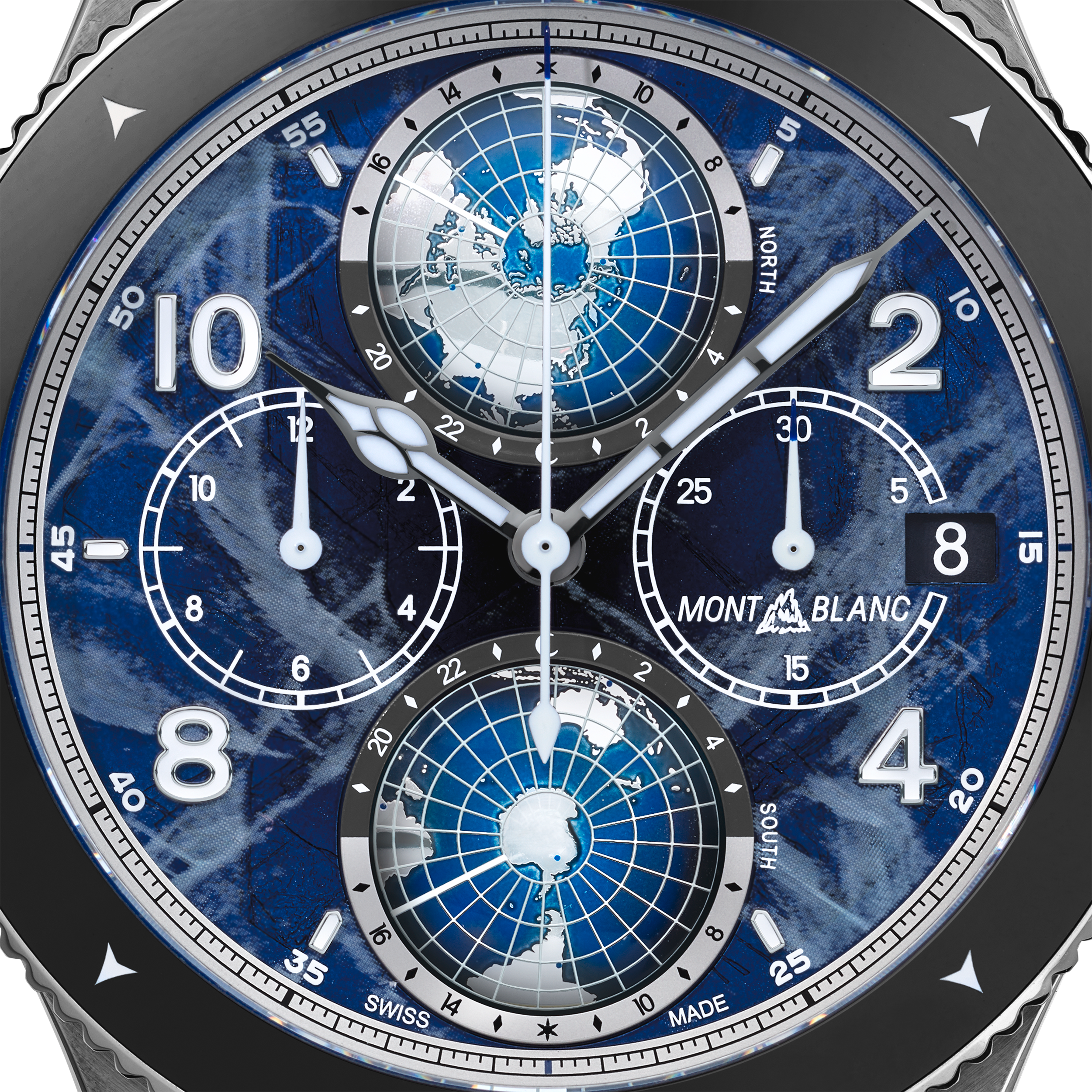 Montblanc 1858 Geosphere Chronograph 0 Oxygen Limited Edition - 290 pieces, image 4