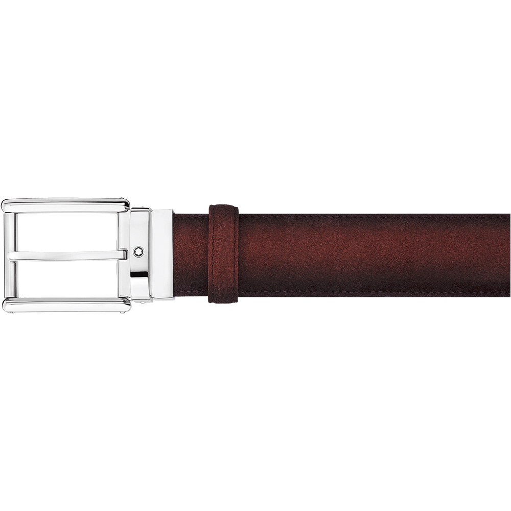 Burgundy cut-to-size casual belt, image 3