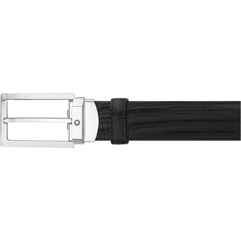 Black cut-to-size business belt, image 3
