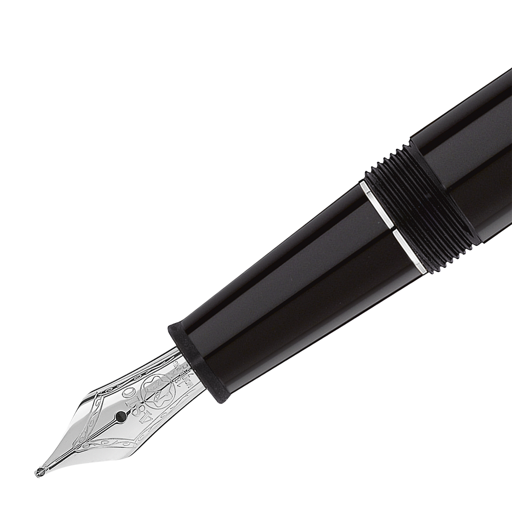 Meisterstück Solitaire Doué Geometric Dimension Platinum Classique Fountain Pen, image 2