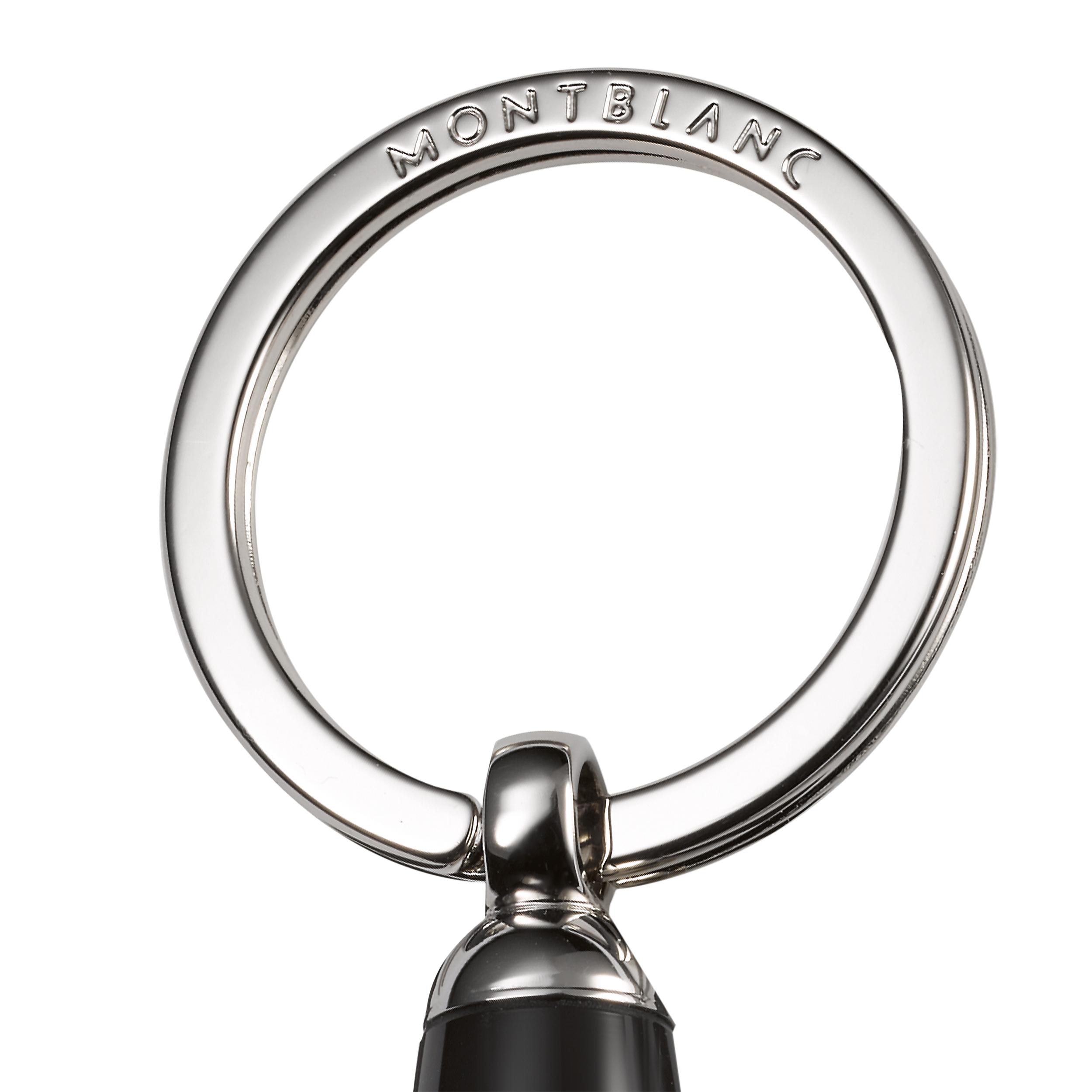 Meisterstück Key Fob double ring metal/resin black, image 4