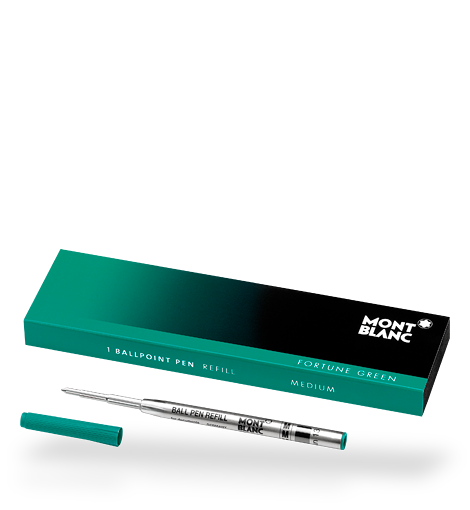 1 Ballpoint Pen Refill (M) Fortune Green, image 3
