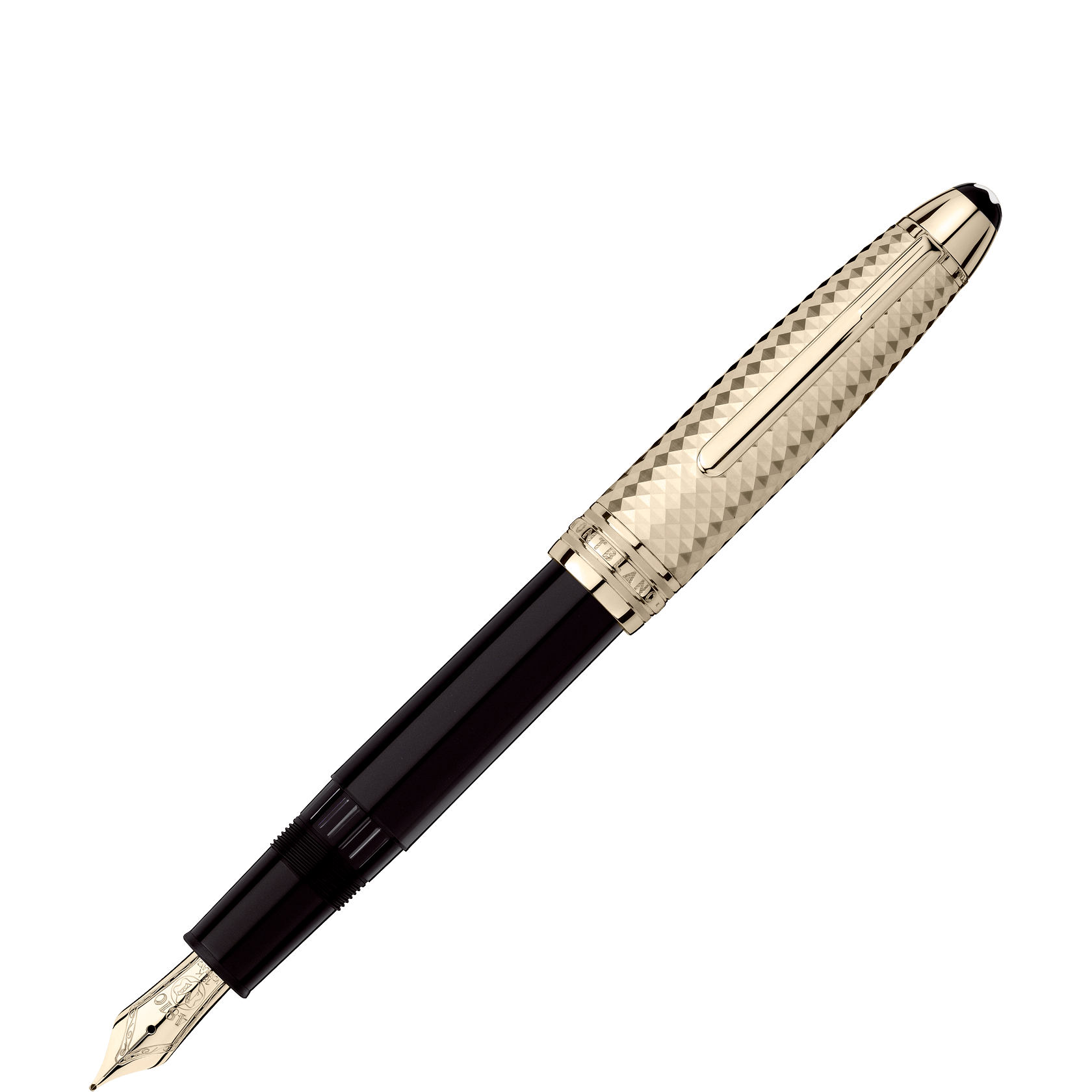 1 صورة ،Meisterstück Solitaire Doué Geometric Dimension LeGrand Fountain Pen