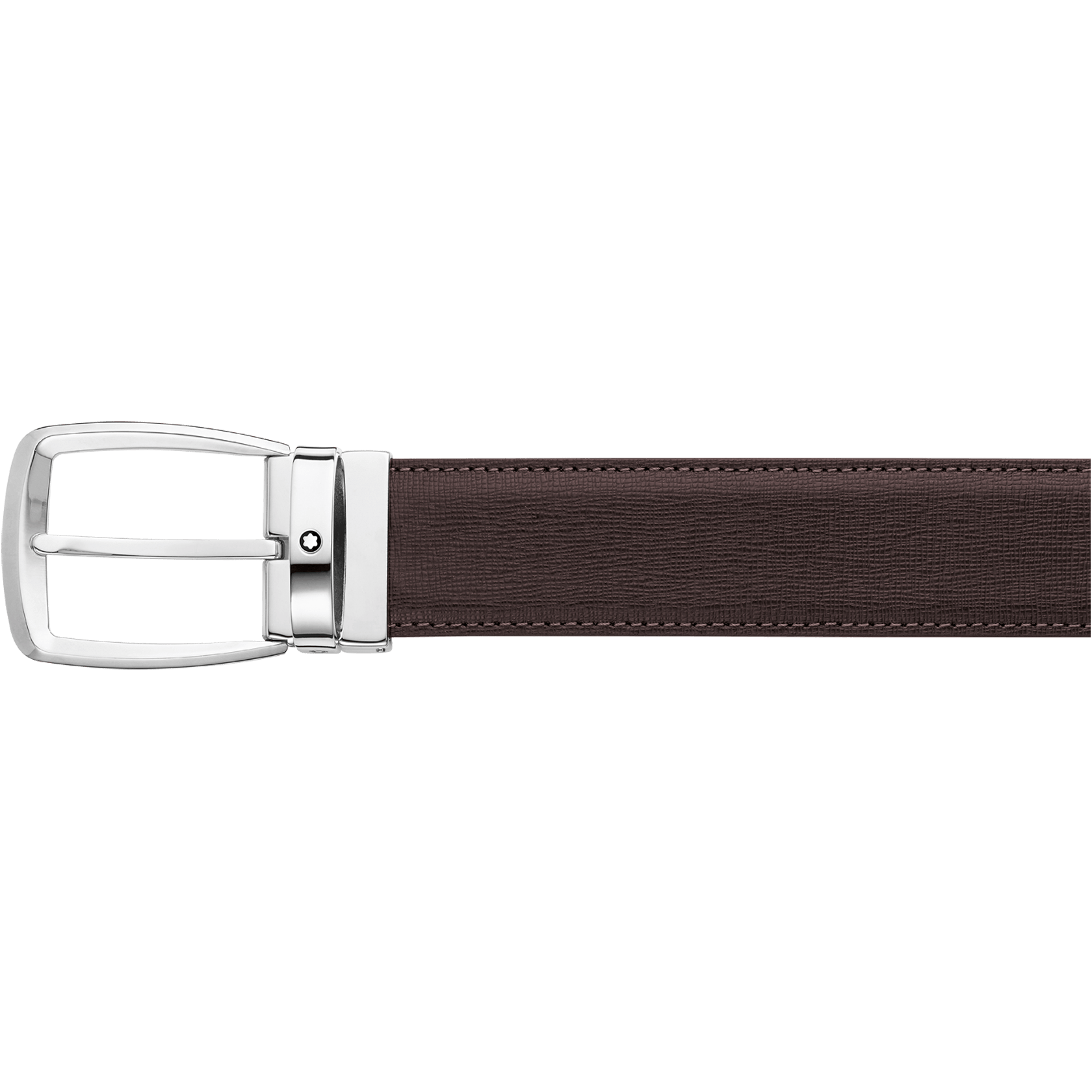Black/brown reversible cut-to-size casual belt, image 2