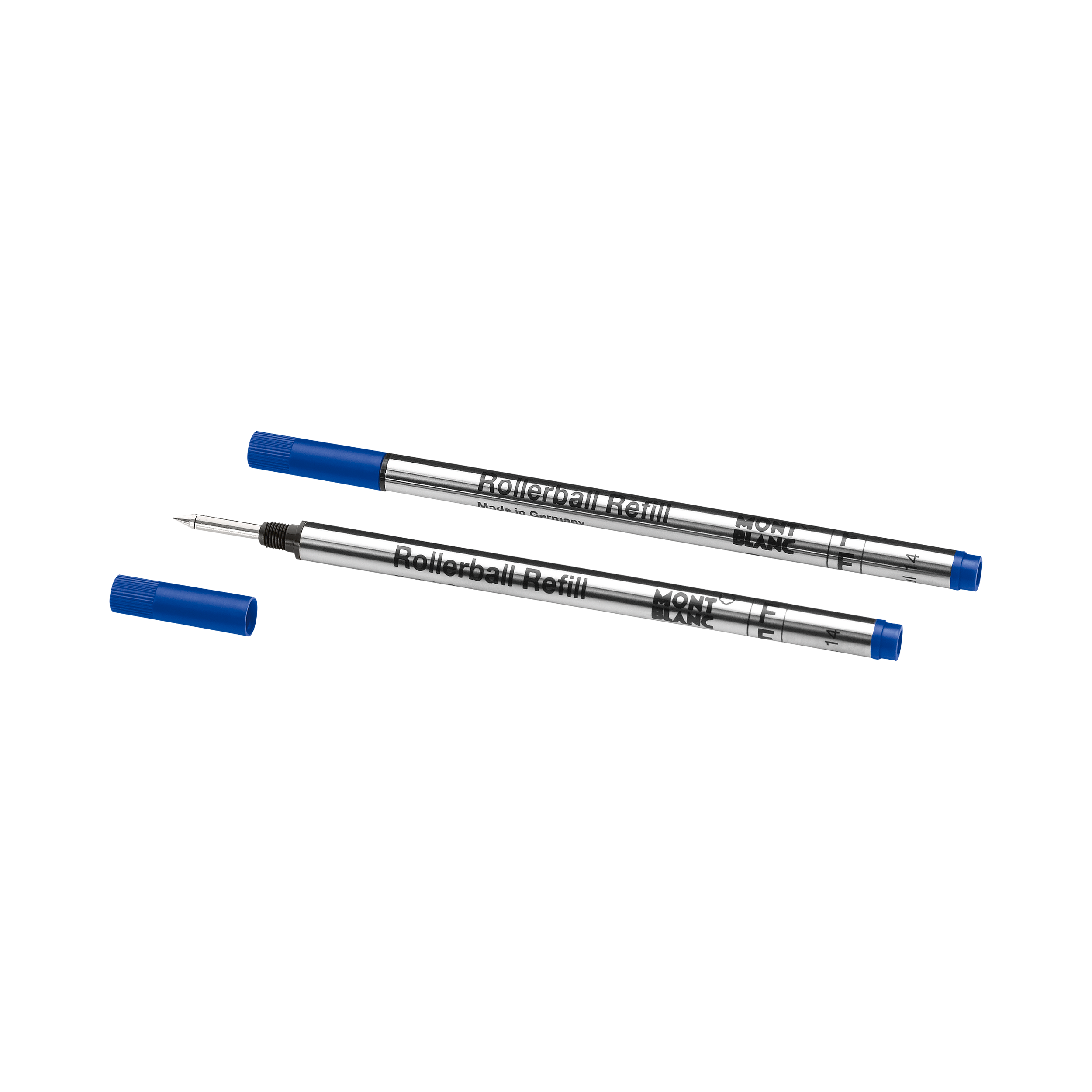 2 Rollerball Refills, Royal Blue - Fine, image 1