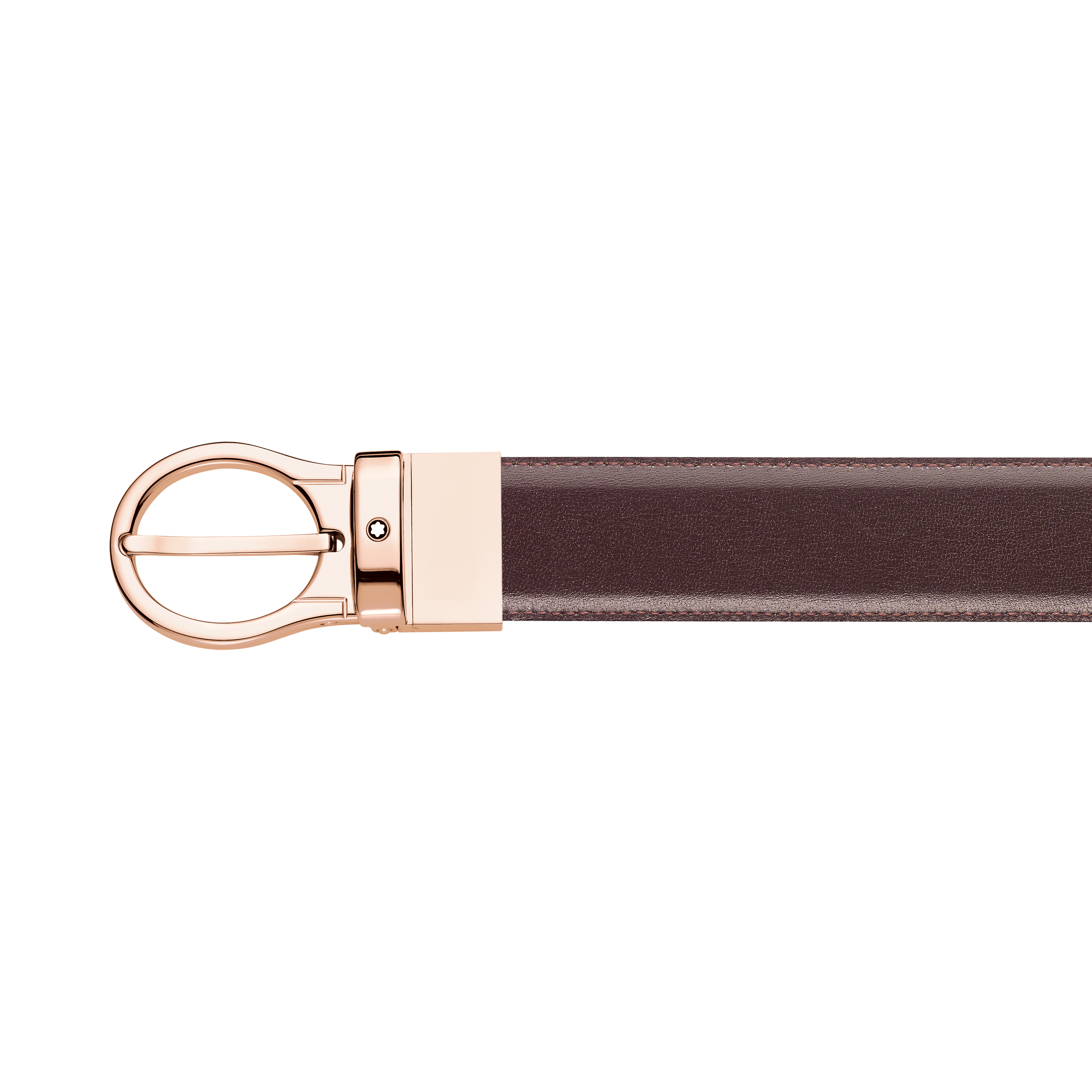 Black/brown reversible cut-to-size casual belt, image 3