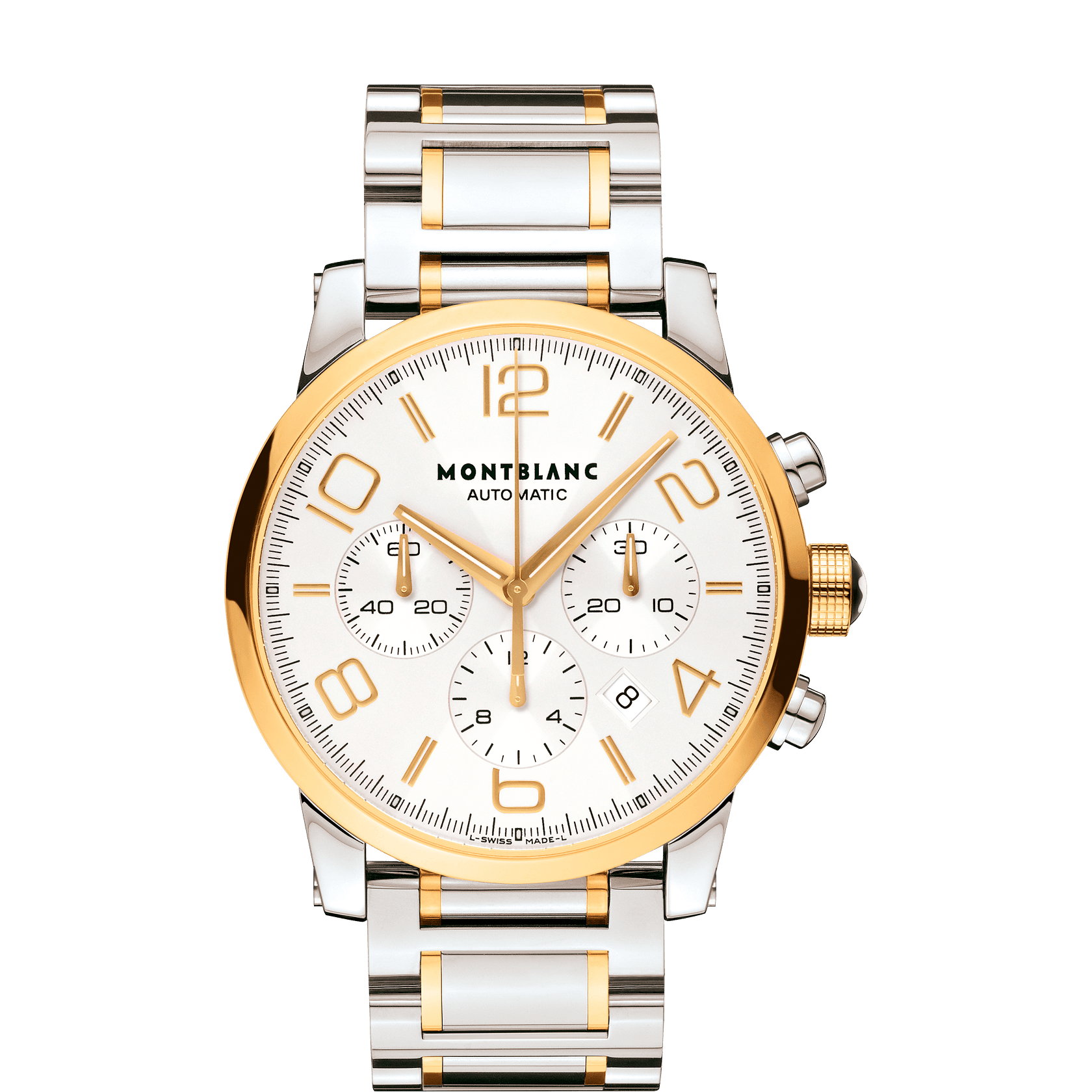 Montblanc TimeWalker Chronograph Automatic Steel Gold, image 1