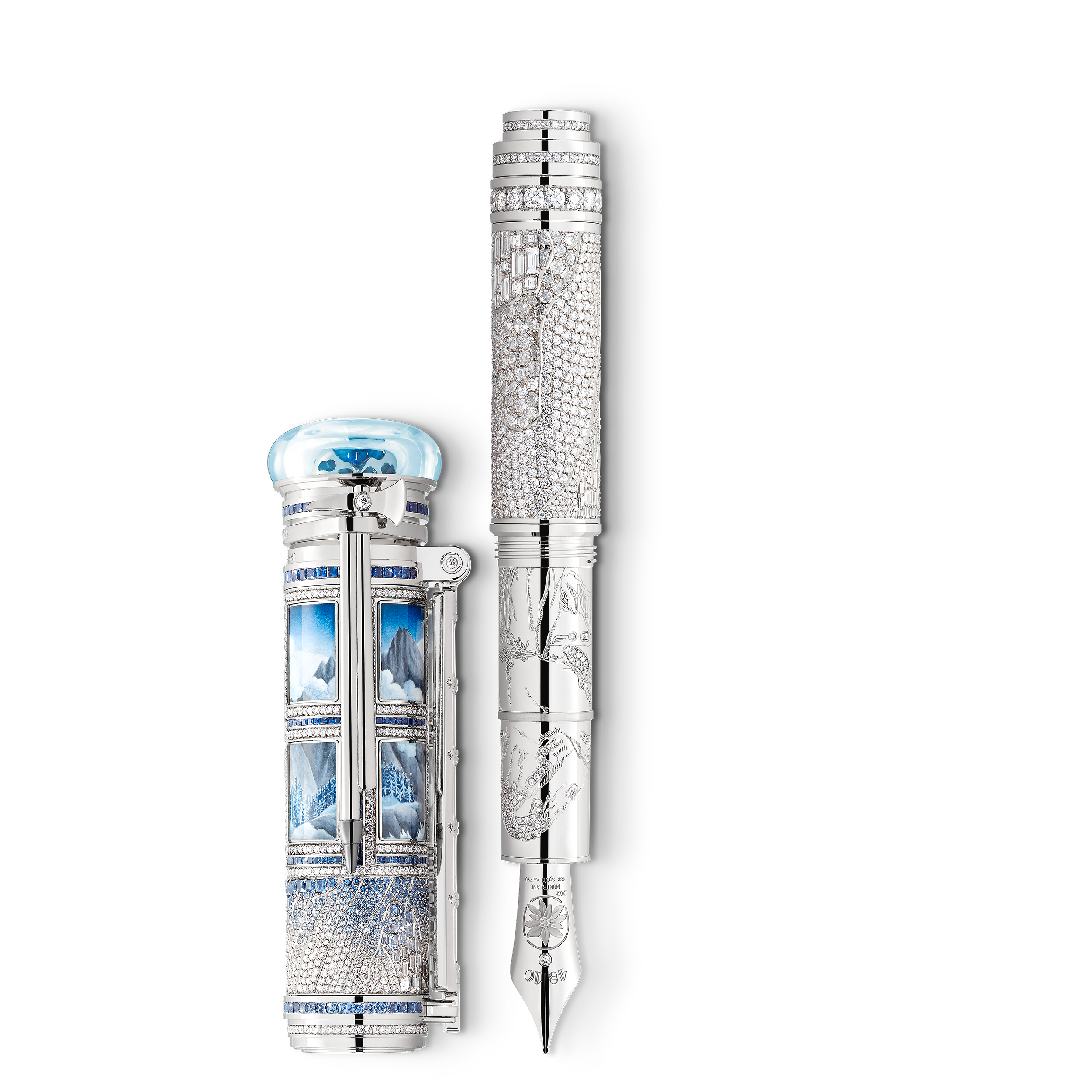 High Artistry The First Ascent of the Mont Blanc Limited Edition 1 Fountain Pen, image 1