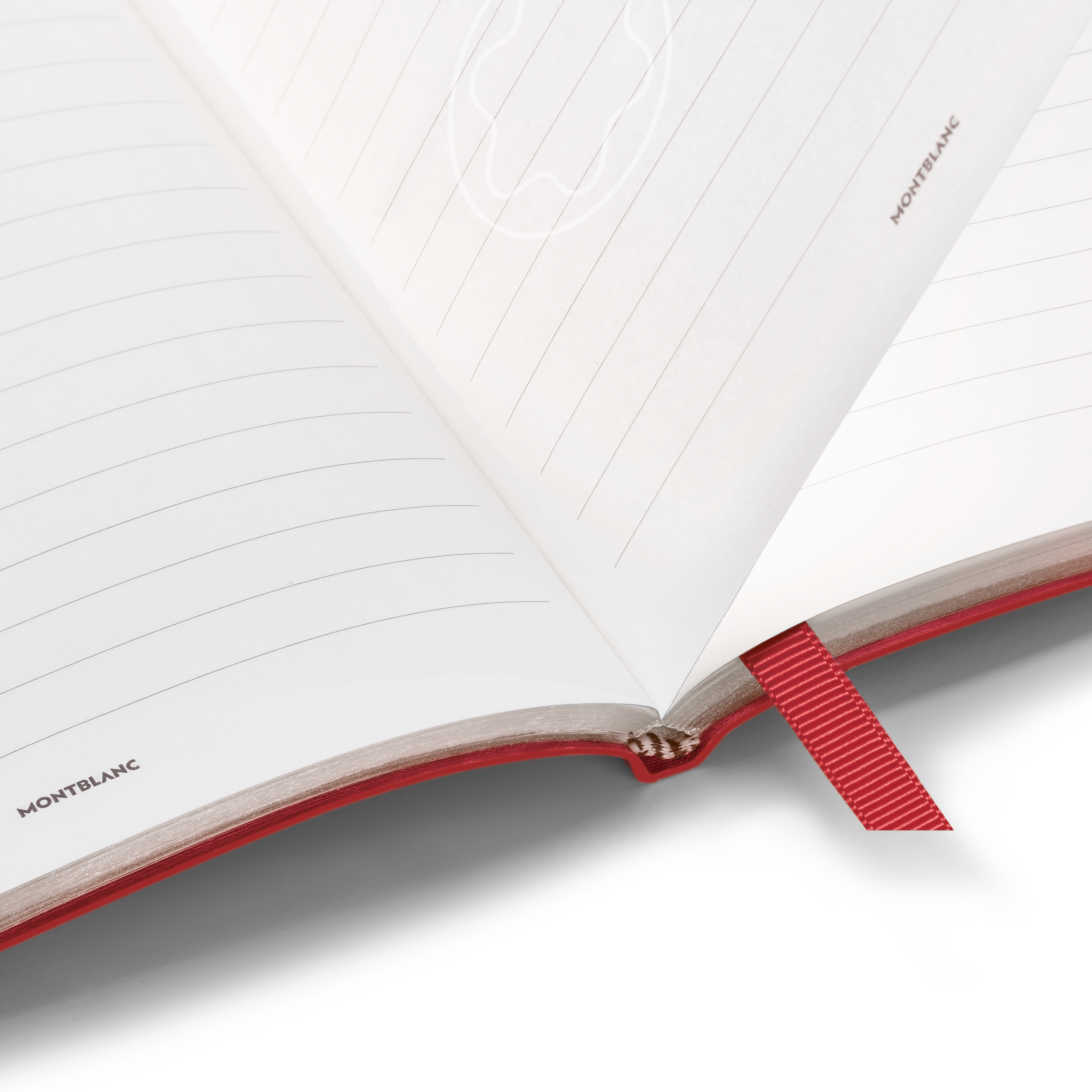 Montblanc Fine Stationery Notebook #148 Red, lined, image 3