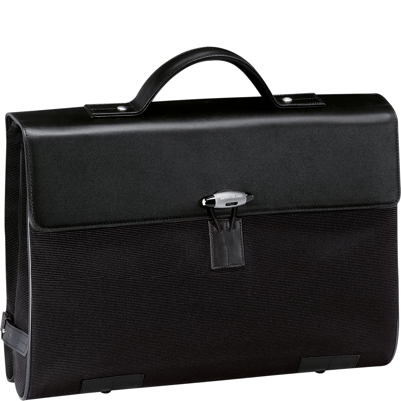 1 صورة ،Montblanc NightFlight Double Gusset Briefcase