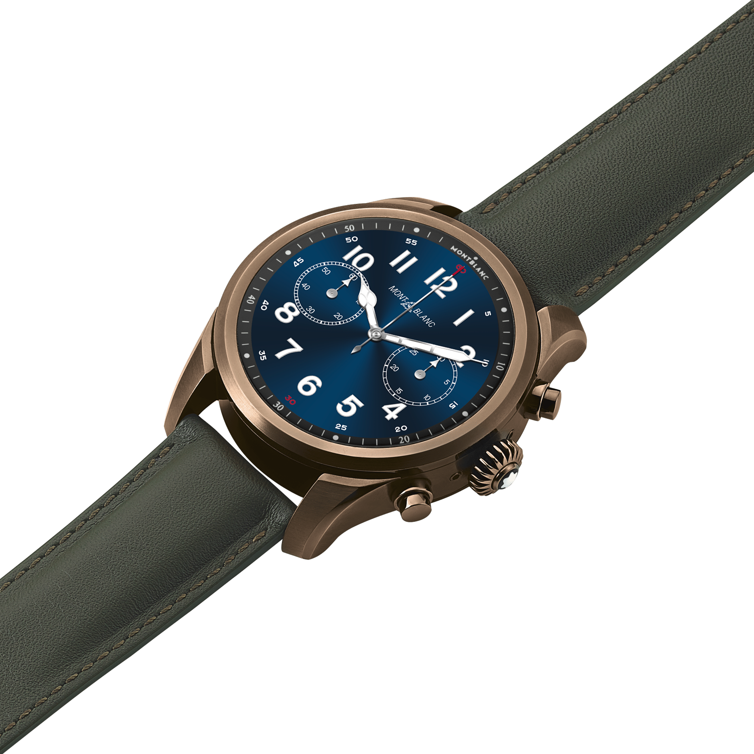 Montblanc Summit 2+ Stainless Steel Bronze Colour and Leather, image 5