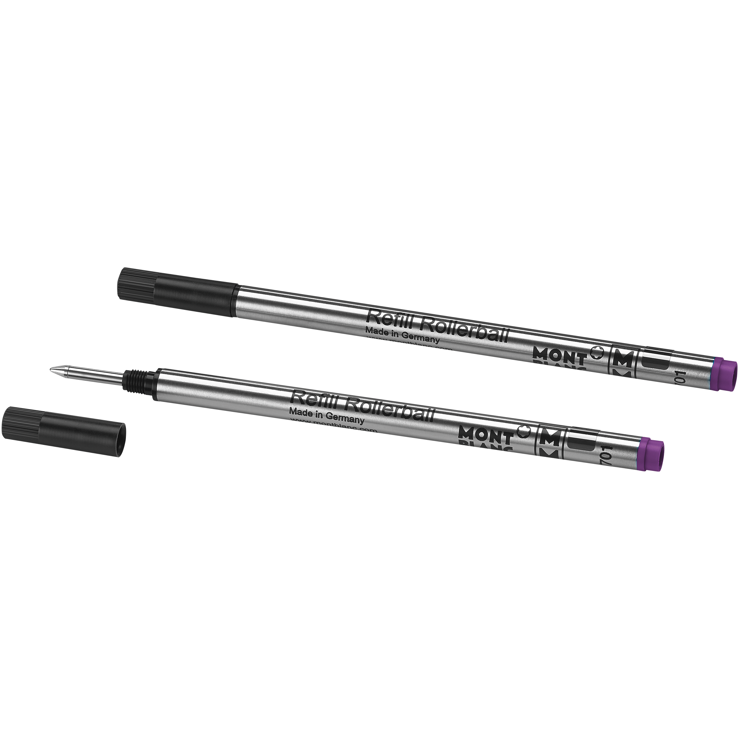 2 Rollerball Refills (M) Great Characters, The Beatles, image 1