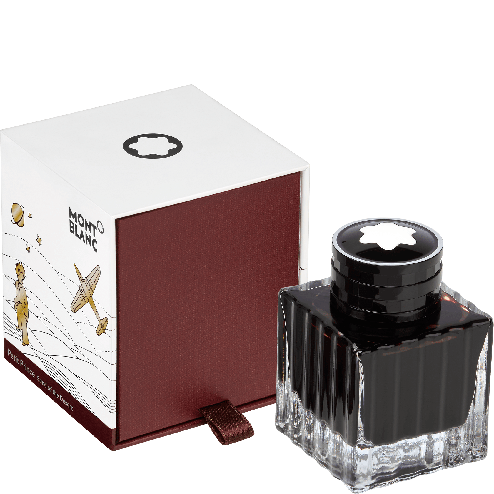 Ink Bottle 50 ml, Petit Prince, Sand of the Desert, Brown, image 2