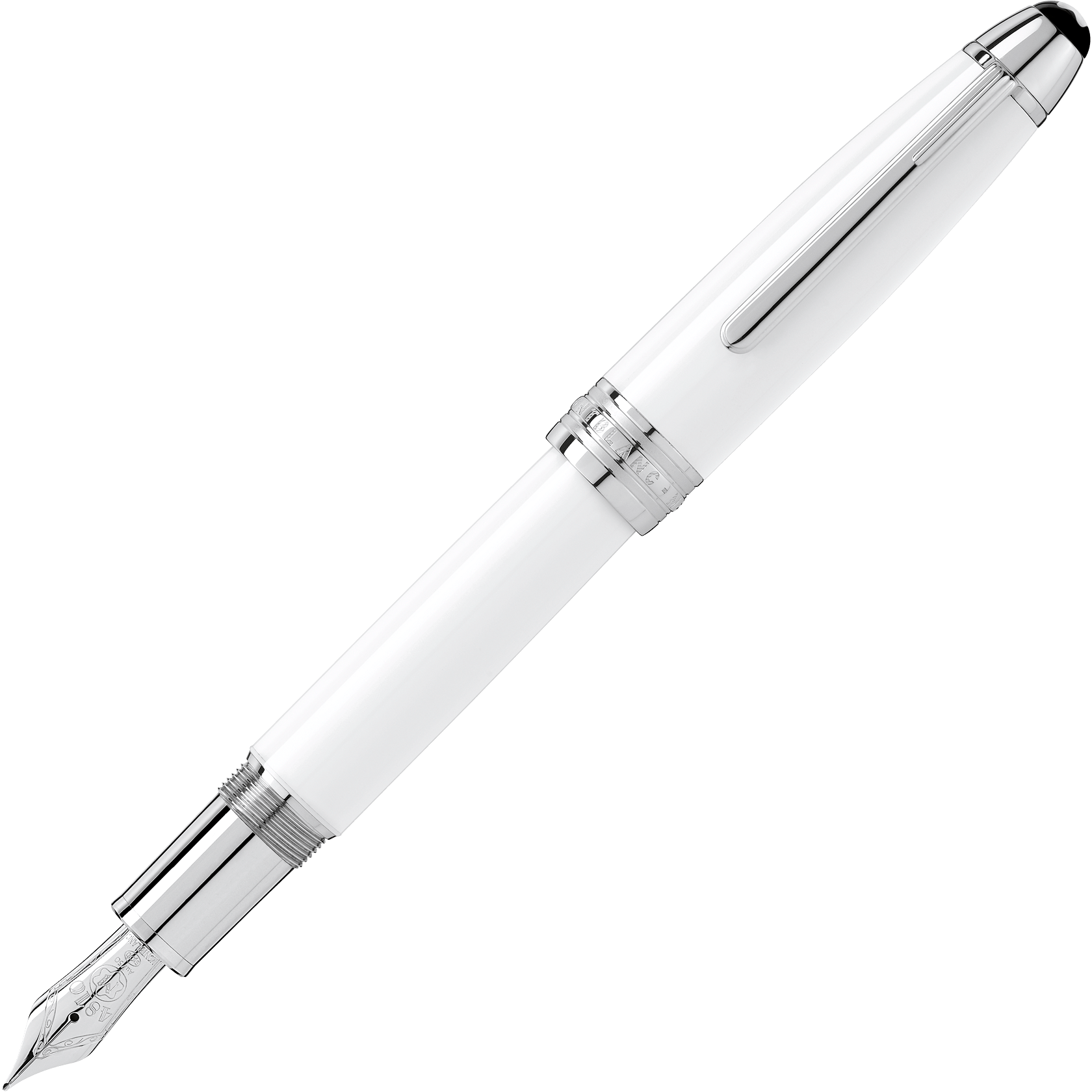 1 صورة ،Meisterstück White Solitaire LeGrand Fountain Pen