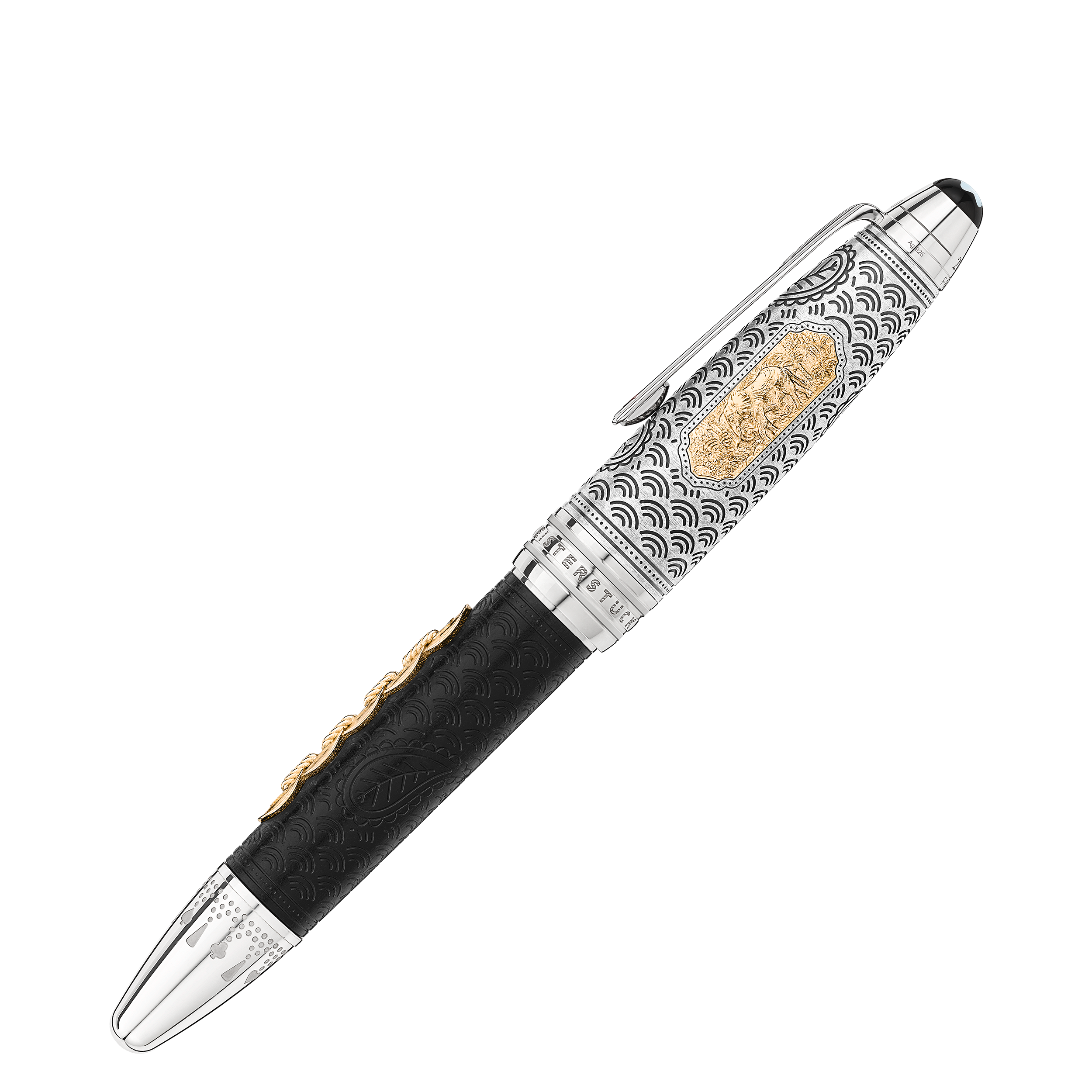 Montblanc meisterstuck ag 925 ballpoint pen hotsell