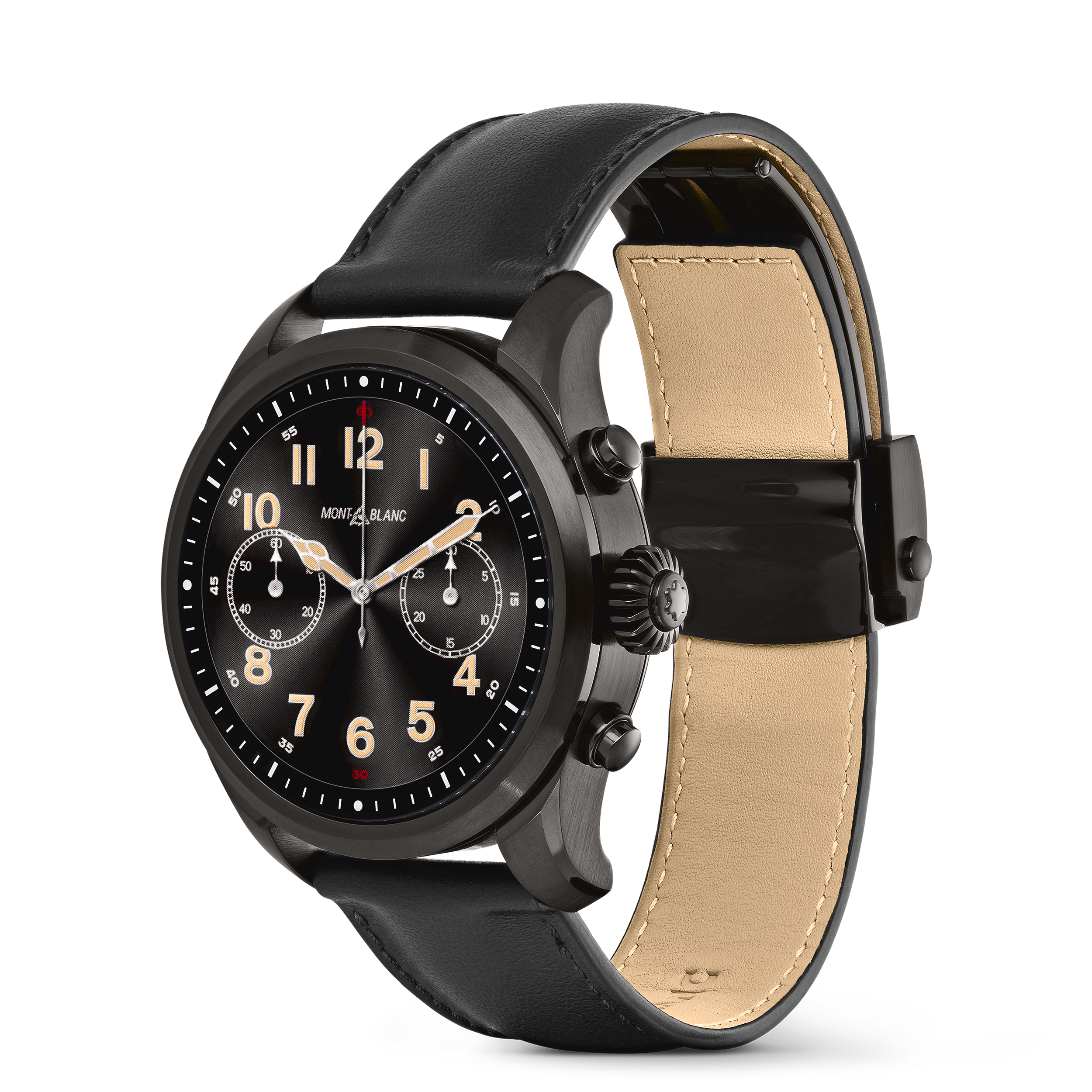 Montblanc Summit 2 Stainless Steel Black and Leather, image 3