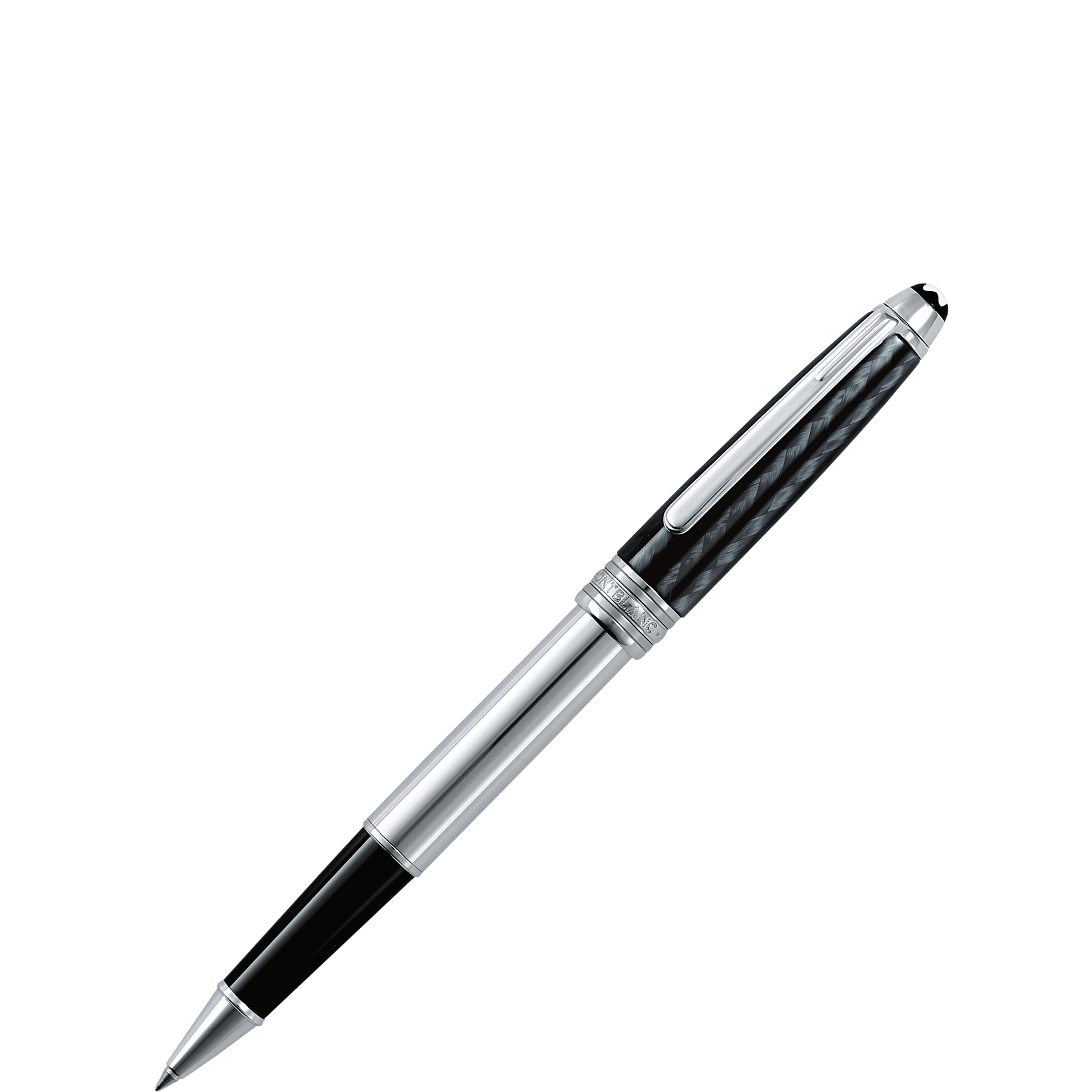 Meisterstück Solitaire Carbon & Steel Classique Rollerball, image 1