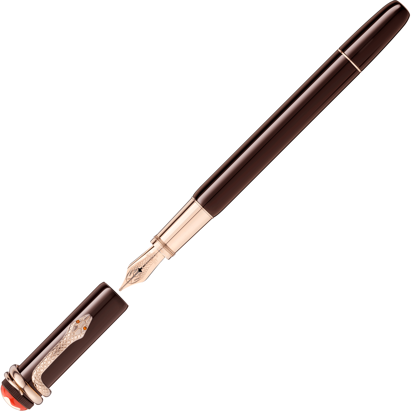 Heritage Rouge & Noir Tropic Brown Special Edition Fountain Pen, image 1