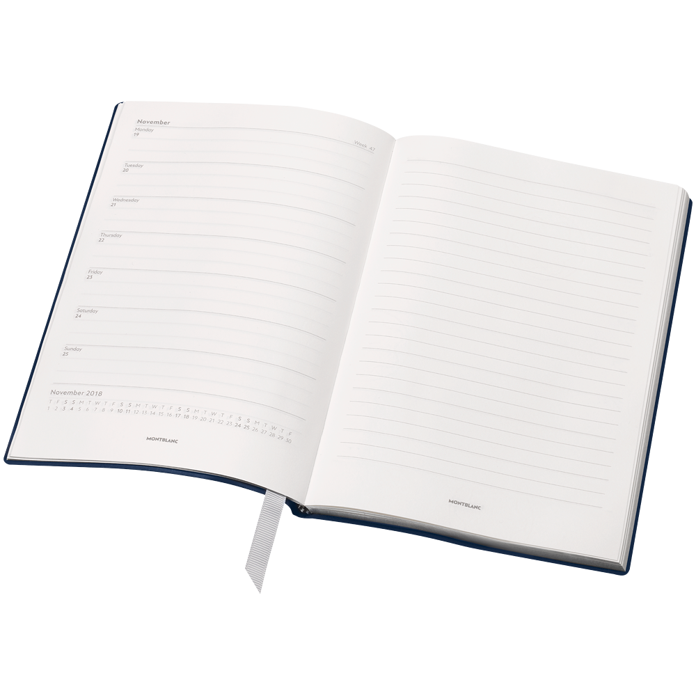 Montblanc Fine Stationery #146 18-Month Weekly Diaries 18-19, Indigo, image 2