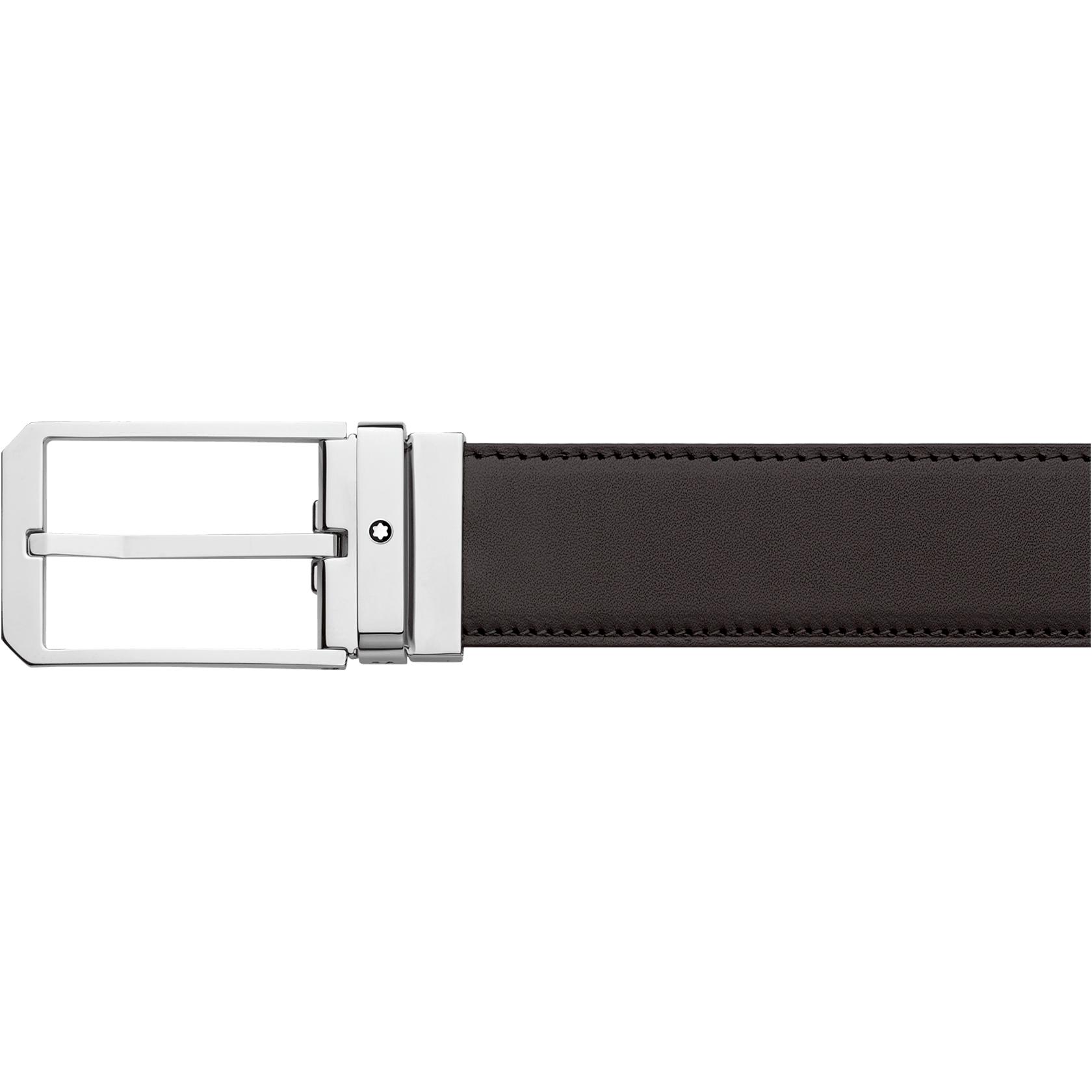 Black/brown reversible cut-to-size casual belt, image 1