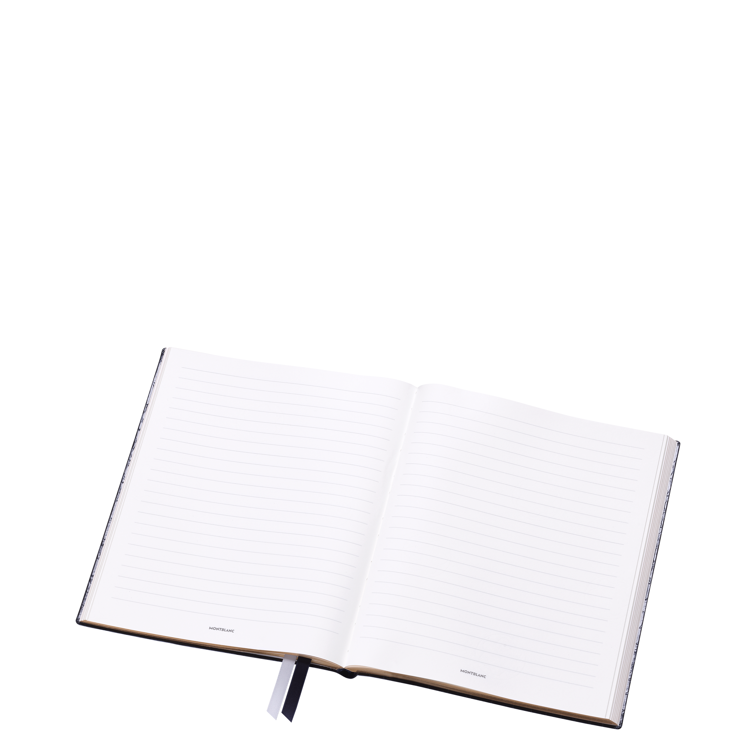 Notebook #149 large, Croco Print, Blue - Lined, image 2