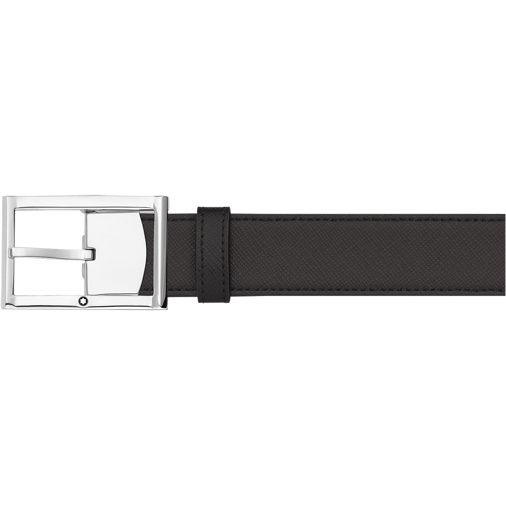 4 صورة ،Black/tobacco reversible cut-to size business belt