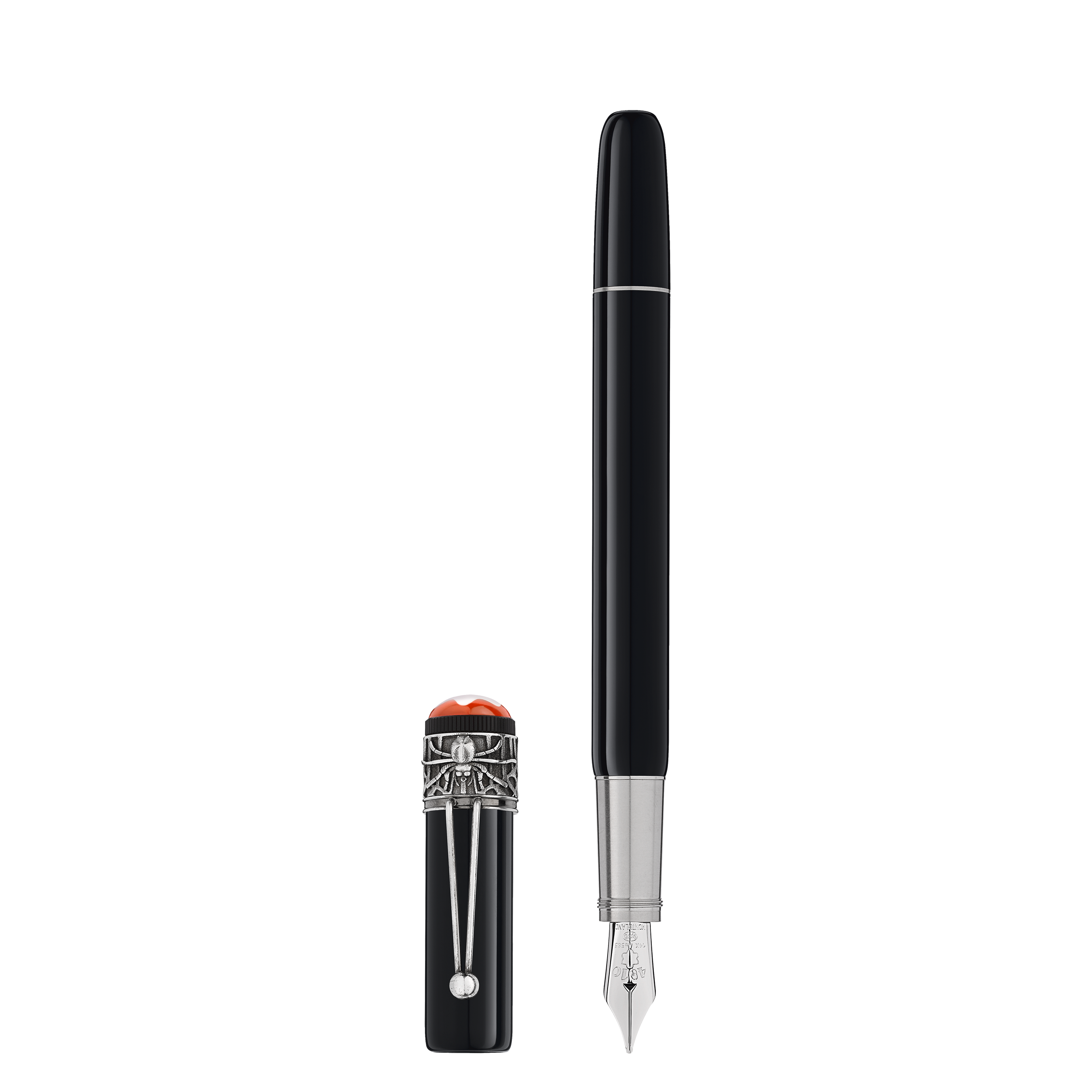 Montblanc Heritage Collection Rouge et Noir Spider Metamorphosis Special Edition Fountain Pen, image 4