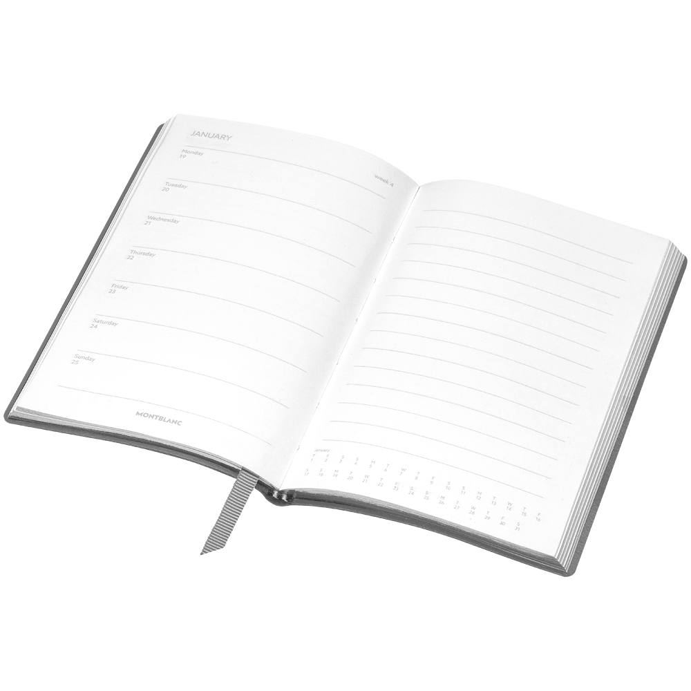 Montblanc Fine Stationery Diary #147 Flannel, weekly calendar, image 2