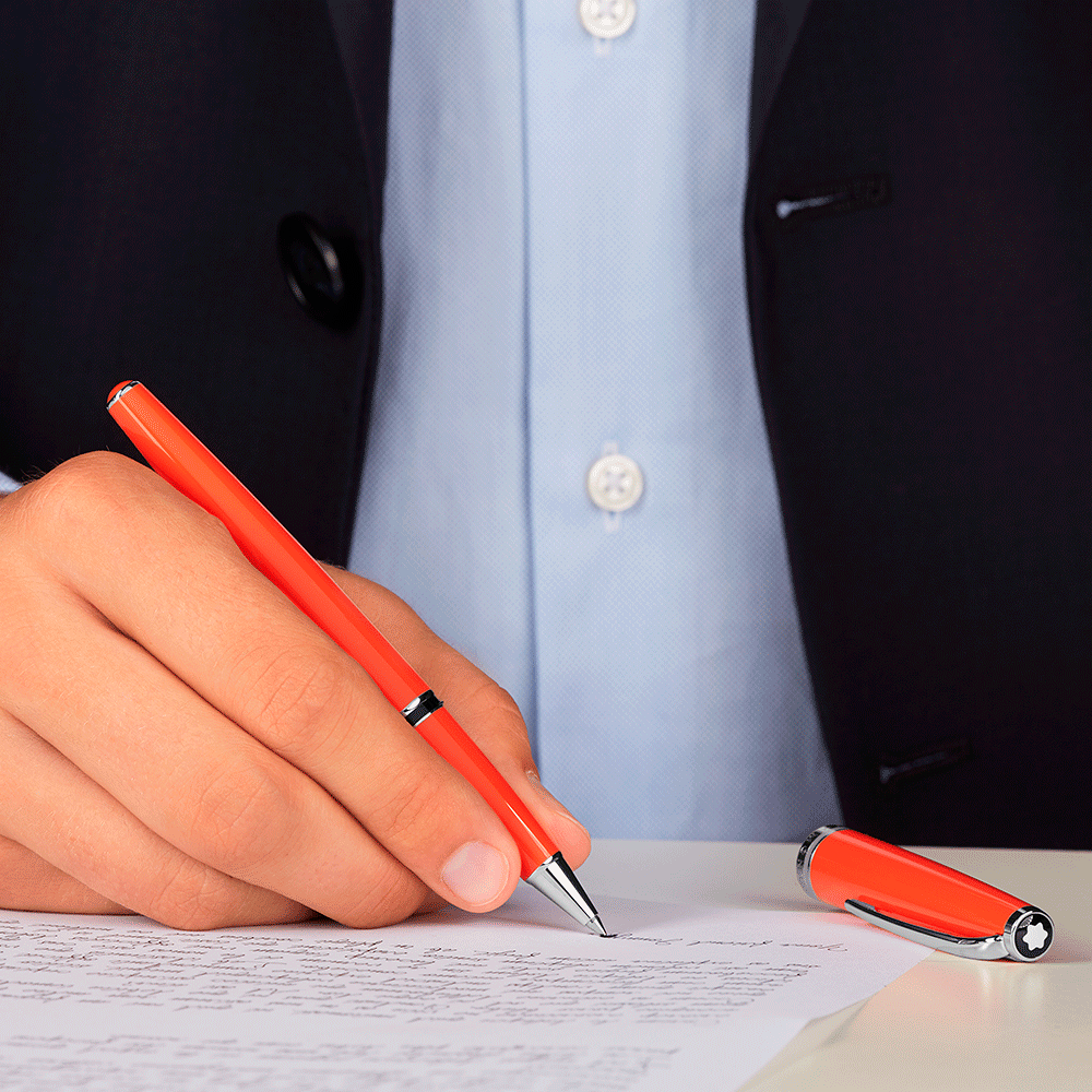 Montblanc Cruise Collection Coral Color Rollerball, image 4