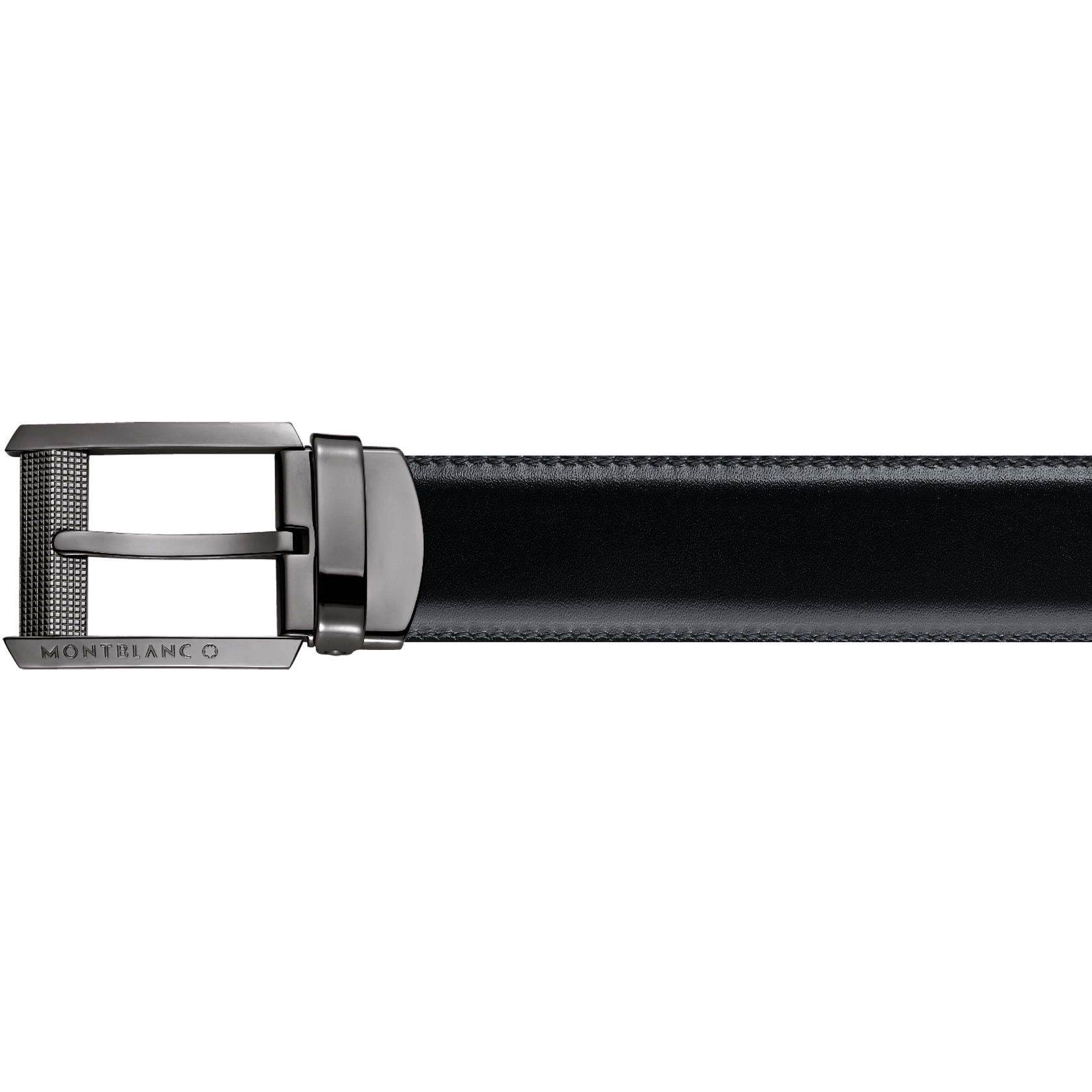Black/brown reversible cut-to-size casual belt, image 2