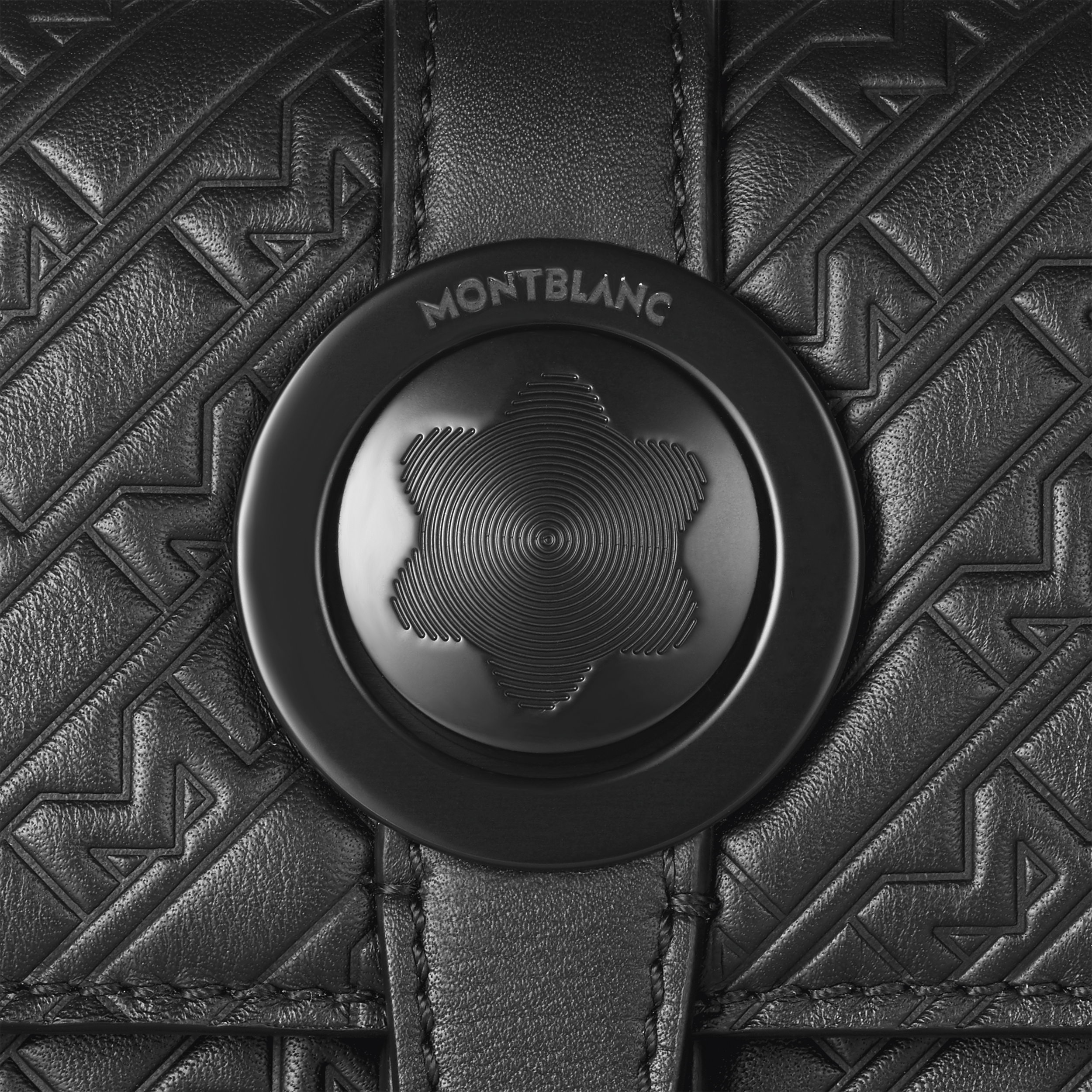 Montblanc UltraBlack Crossover Clutch, image 3