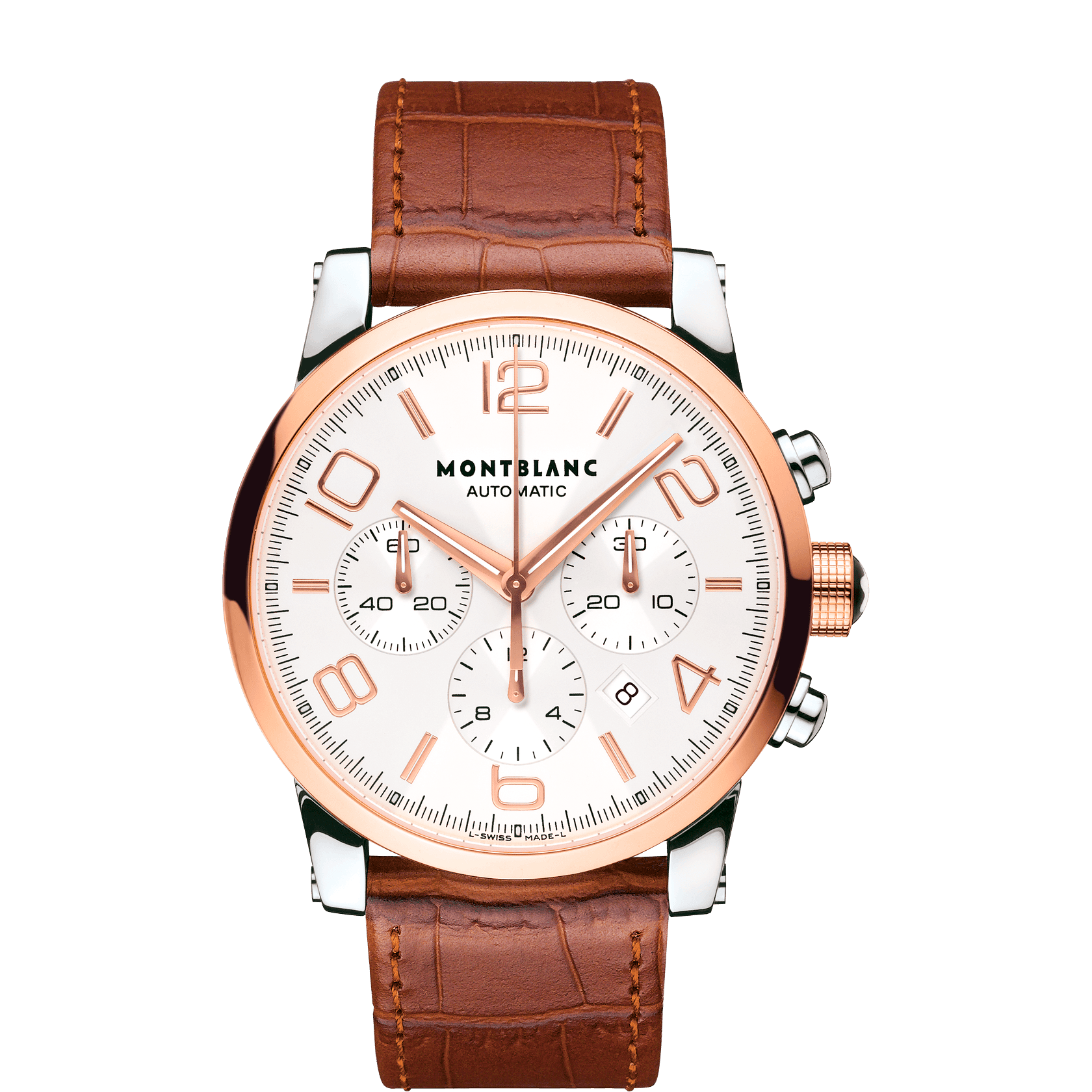 Montblanc TimeWalker Chronograph Automatic Steel Gold, image 1