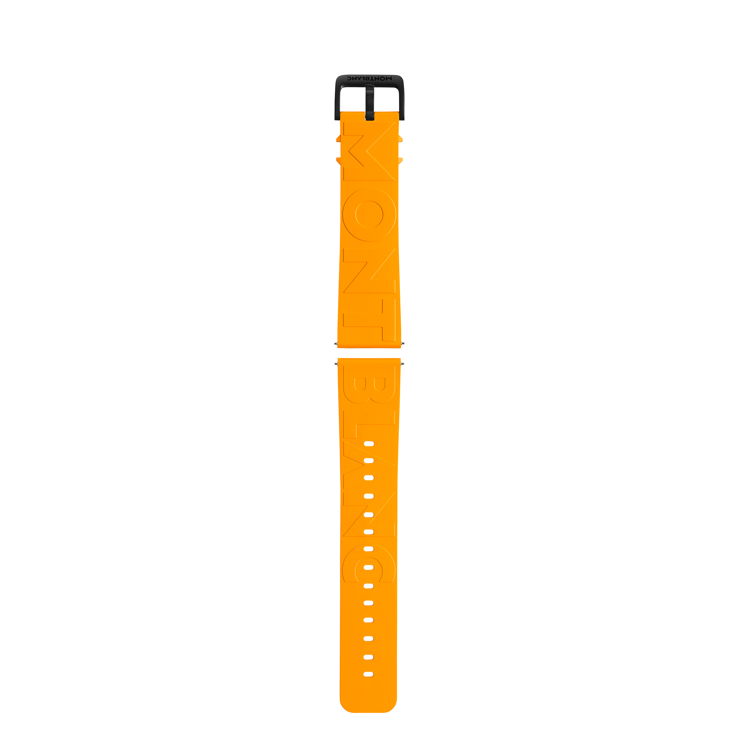 Montblanc Summit Lite Montblanc Letters Rubber Strap Yellow, image 1